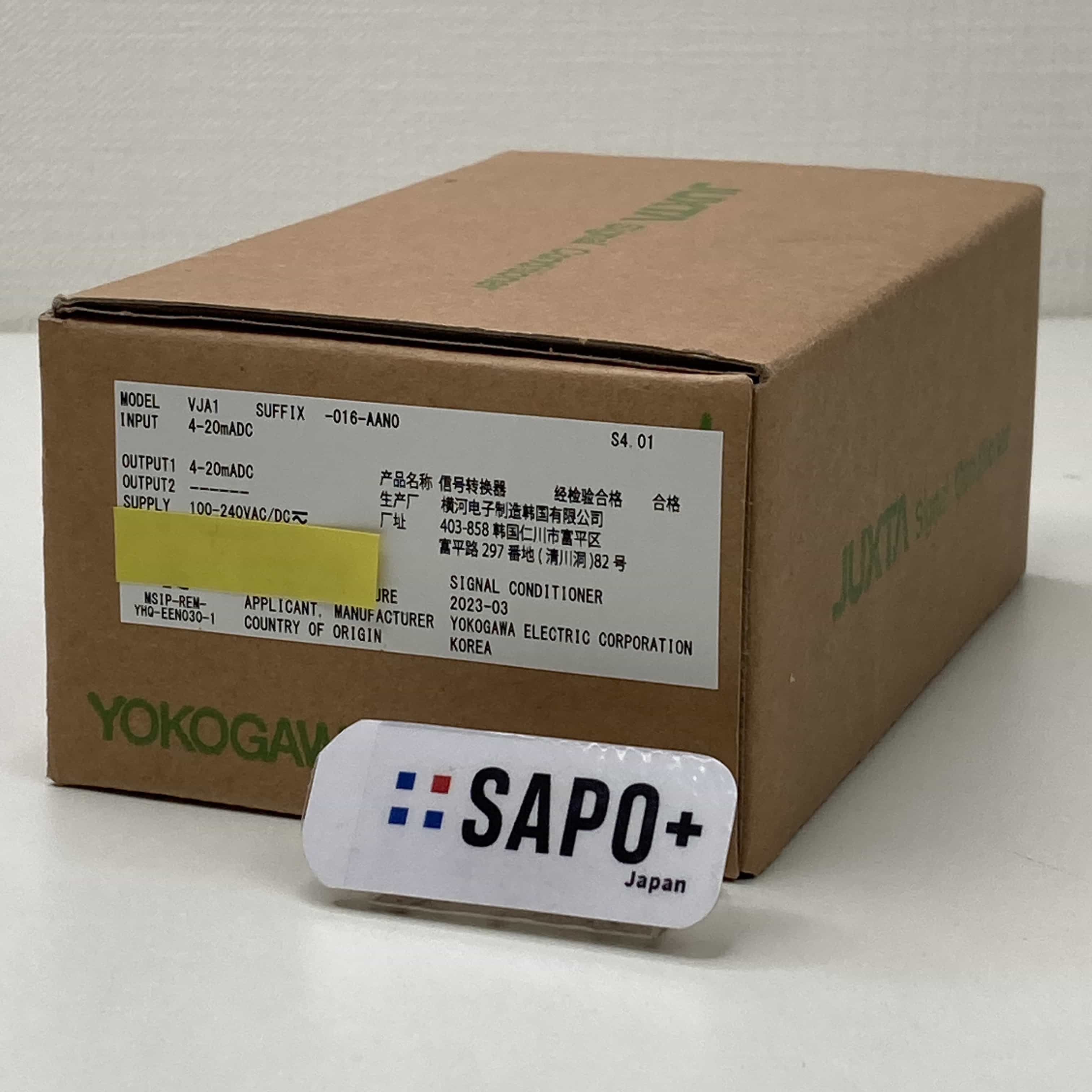 VJA1-016-AAN0 2023年製 コンパクト形変換器（エム・システム技研：VJA1シリーズ） 横河電機