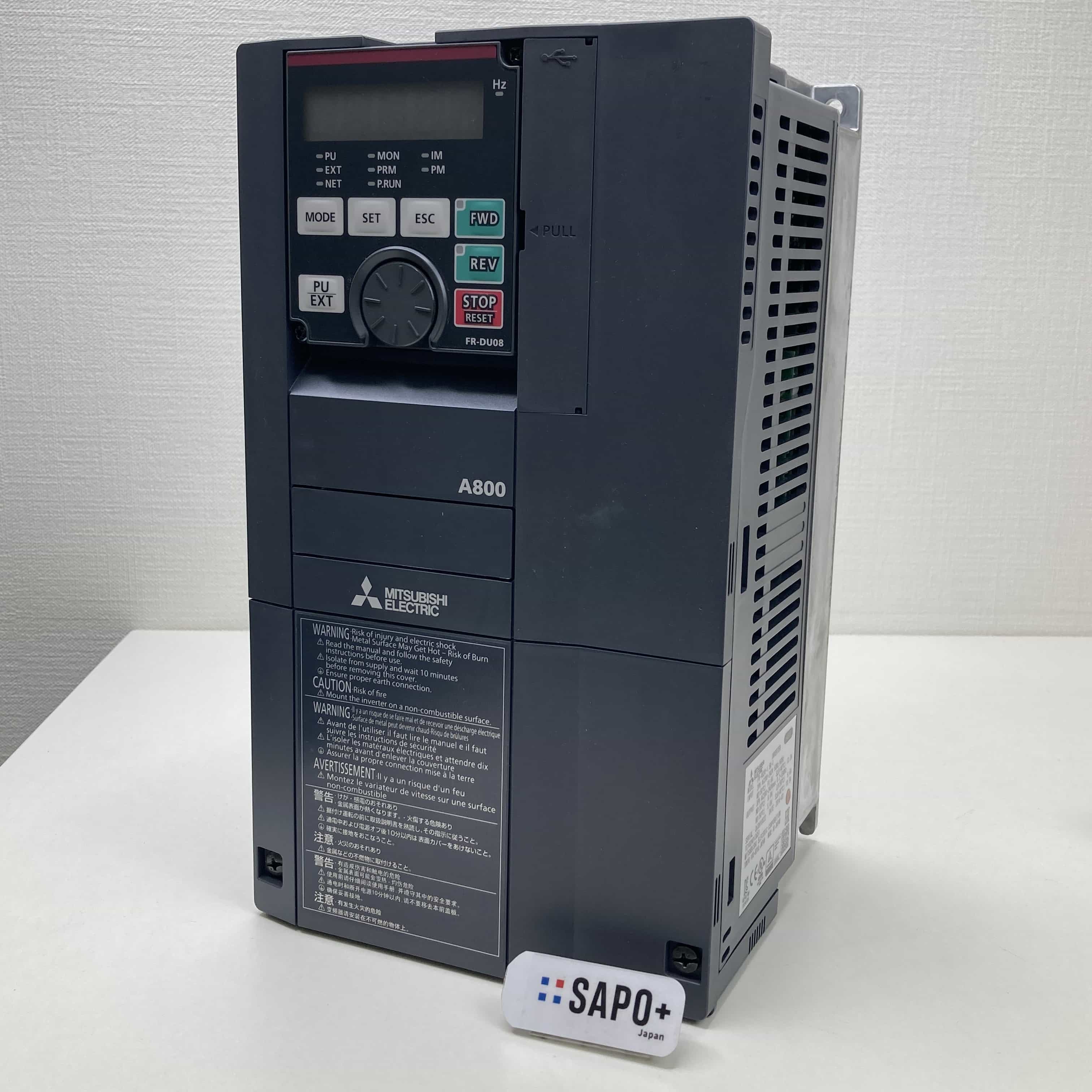 FR-A820-1.5K-1 2016年製  高機能・次世代インバータ（200Vクラス） 三菱電機