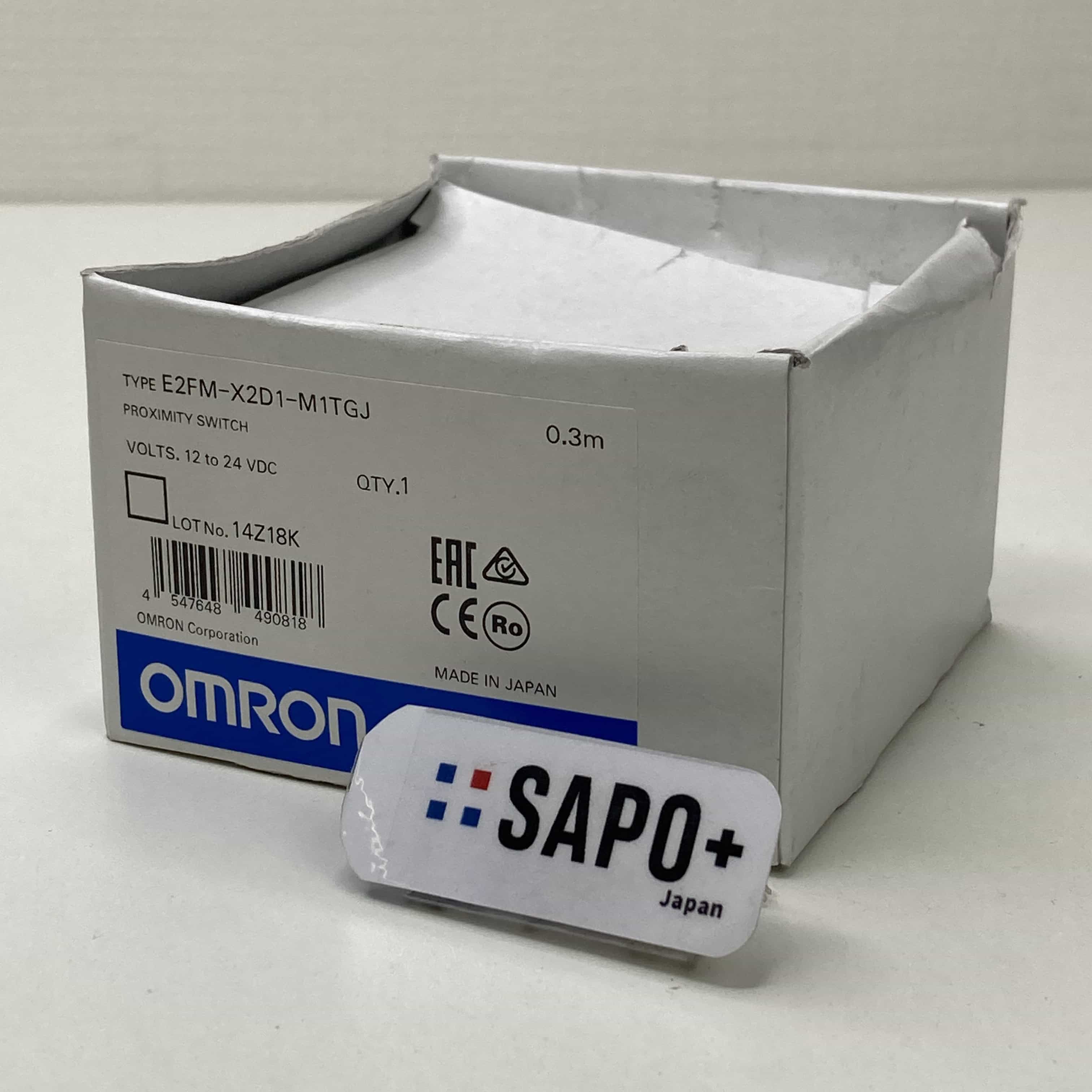 E2FM-X2D1-M1TGJ  箱潰れ有 オールステンレス近接センサ（耐スパッタタイプ） オムロン