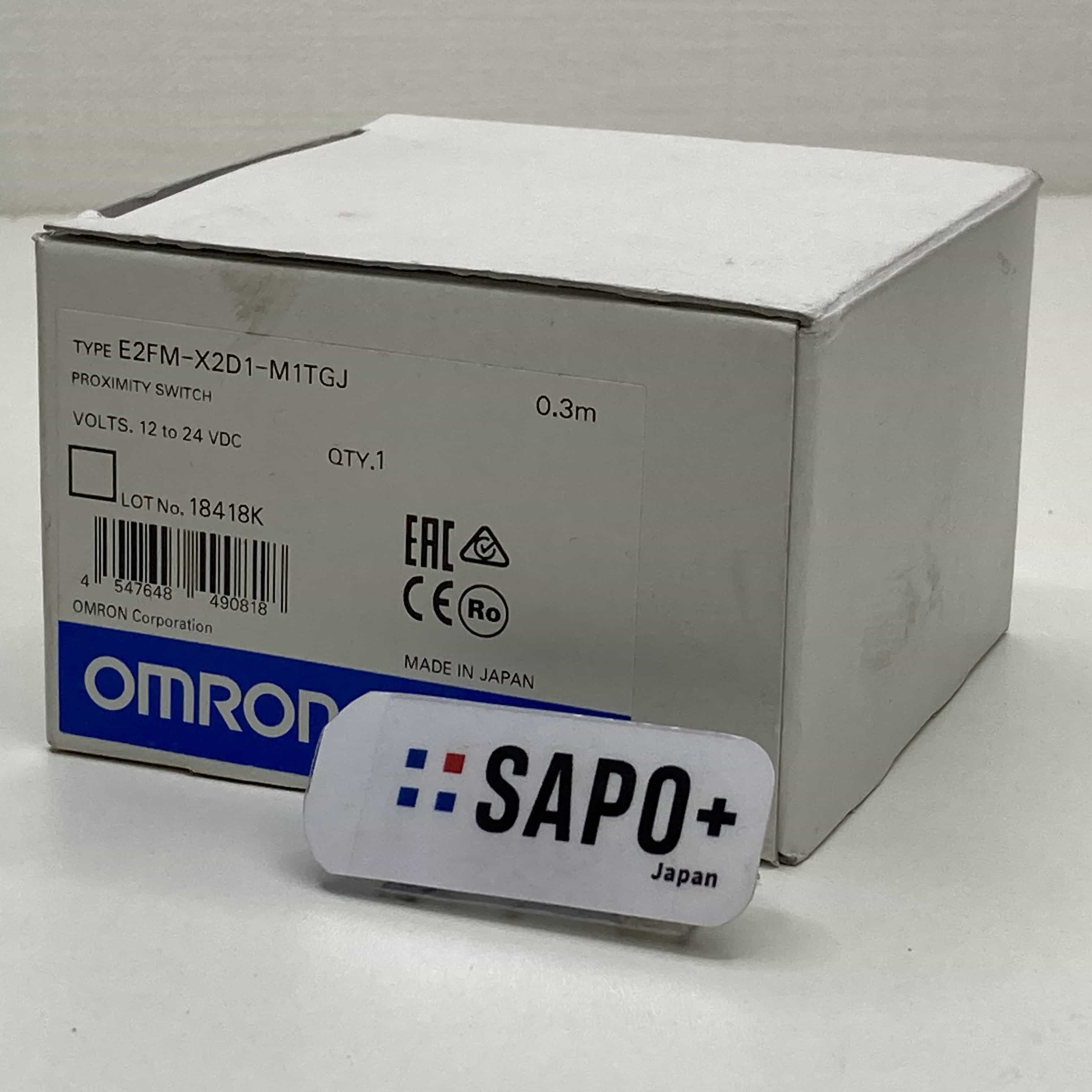 E2FM-X2D1-M1TGJ 0.3m オールステンレス近接センサ（耐スパッタタイプ） オムロン