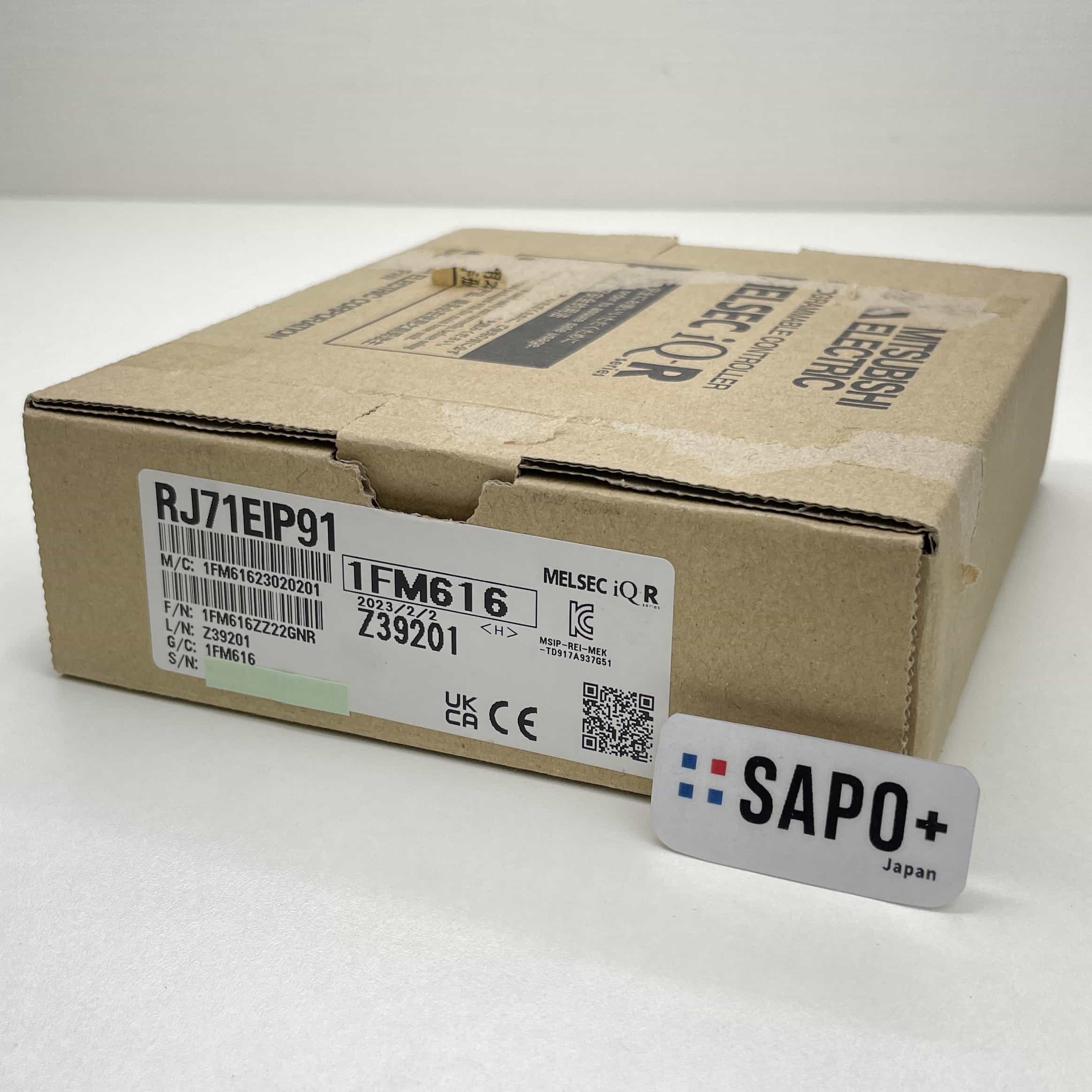 RJ71EIP91 2023年製 内袋開封済 EtherNet/IPユニット 三菱電機