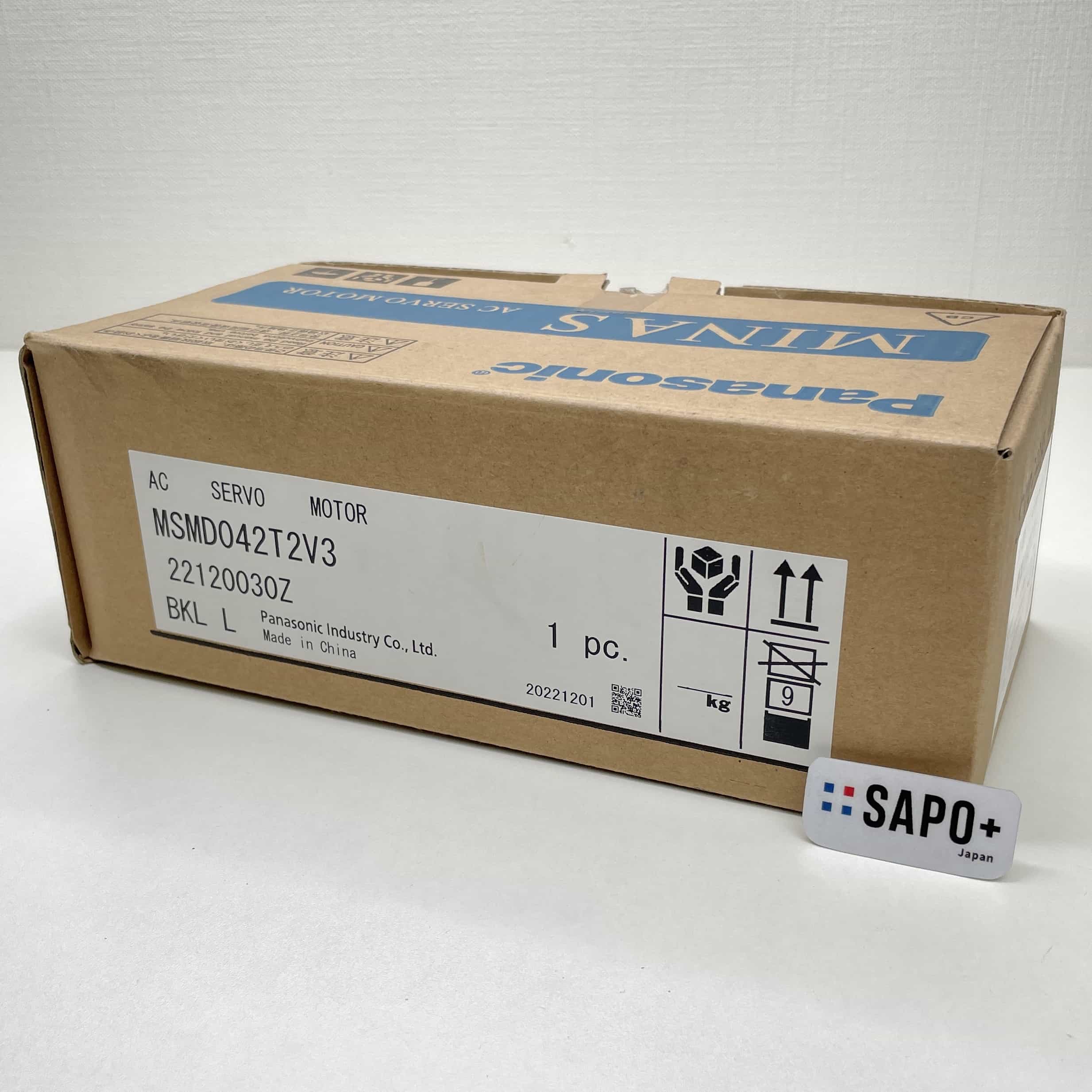 MSMD042T2V3 2022年製 箱開封済 ACサーボモータ（MINAS A5シリーズ） パナソニック