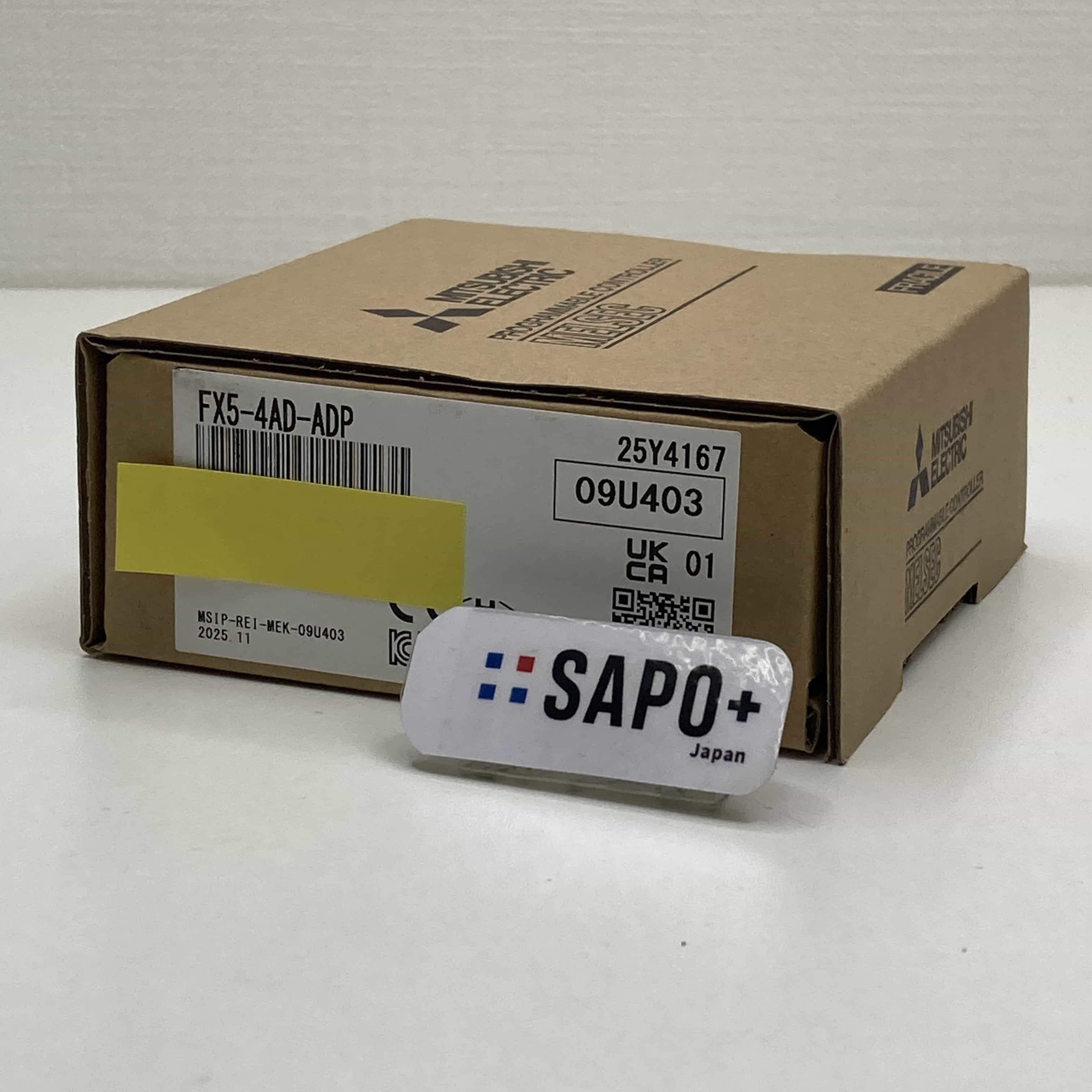 FX5-4AD-ADP 2025年製 アナログ入力アダプタ（iQ-Fシリーズ） 三菱電機