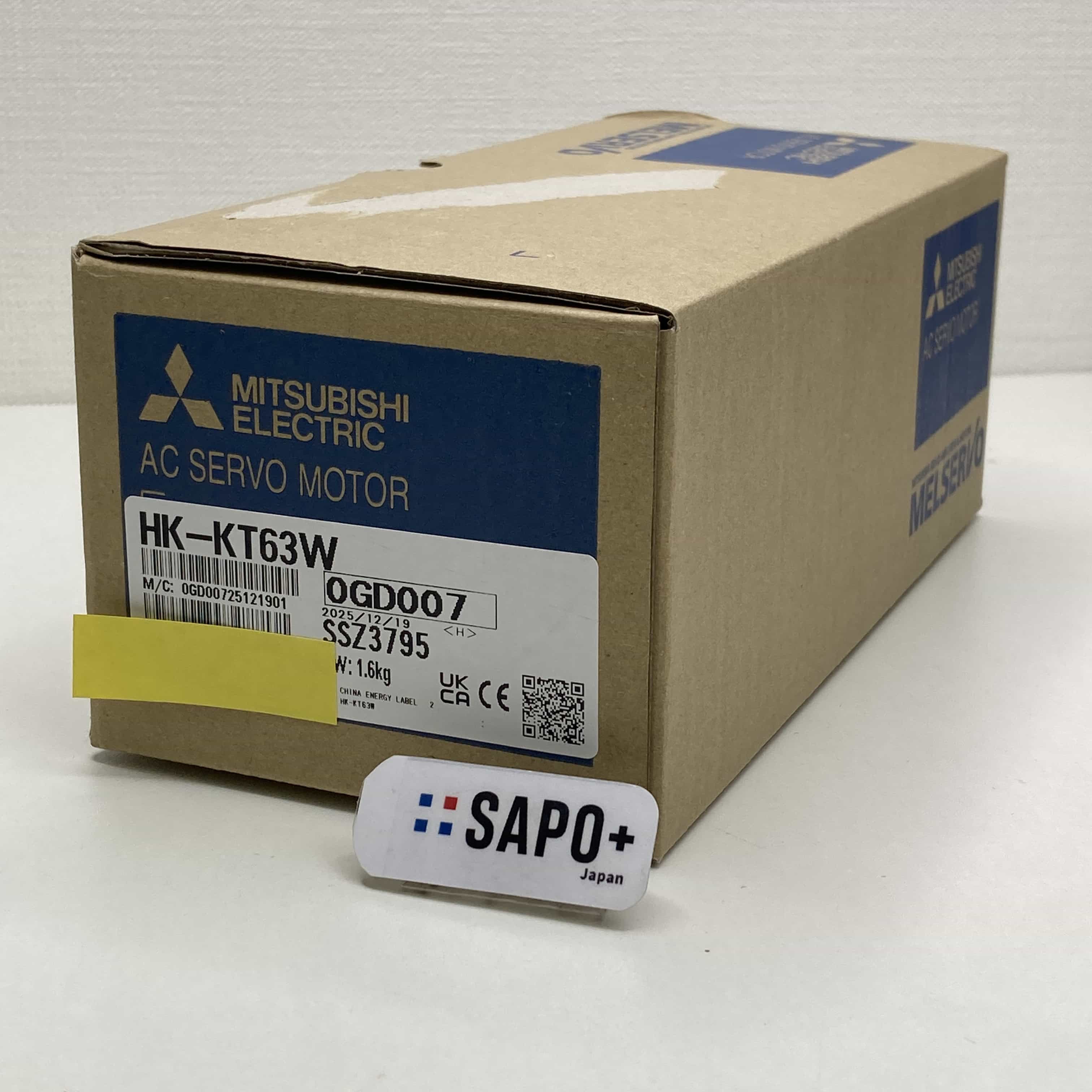 HK-KT63W 2025年製 ACサーボモータ（J5シリーズ・低慣性） 三菱電機
