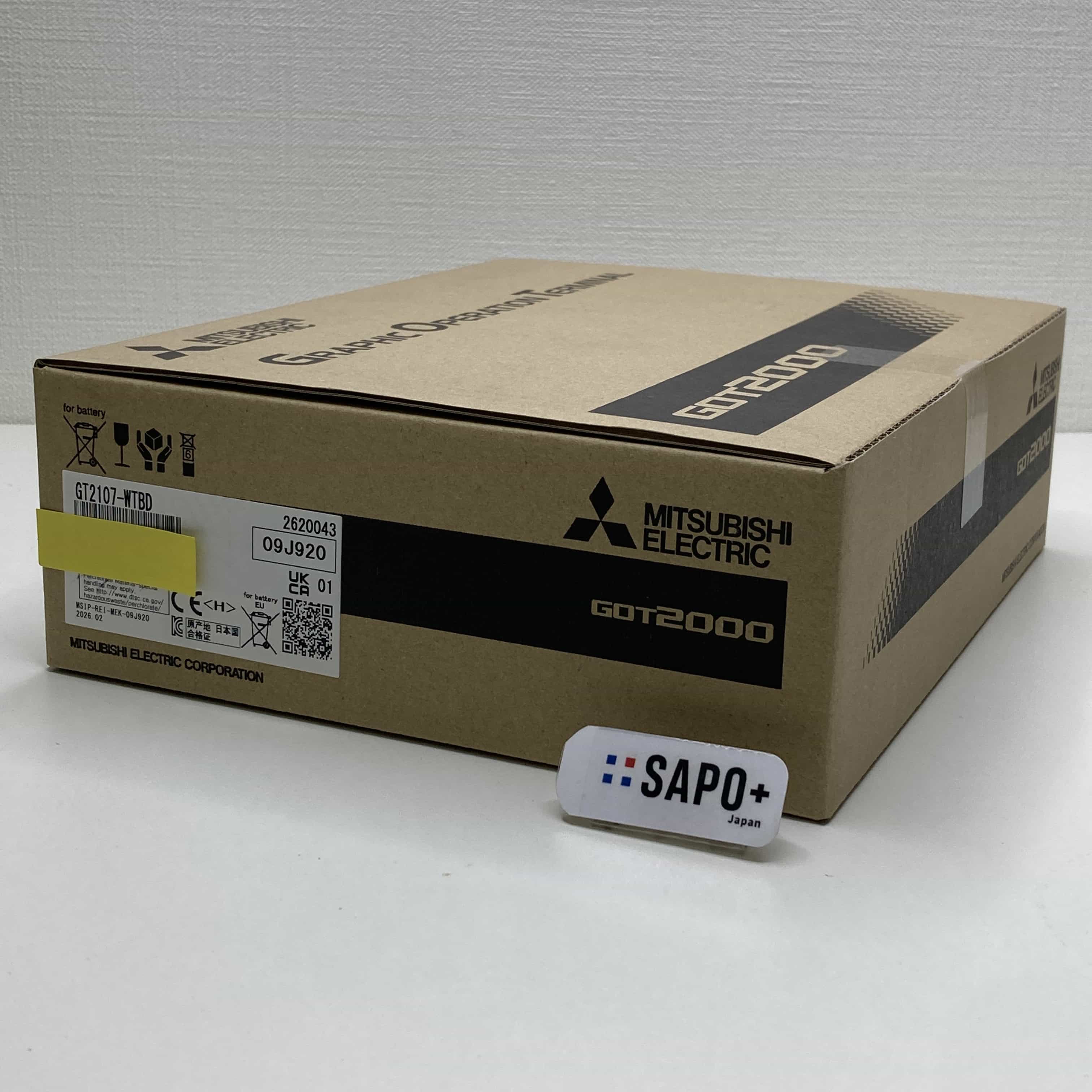 GT2107-WTBD 2026年製 表示器 GOT2000シリーズ（GT21モデル・7型 ワイド） 三菱電機