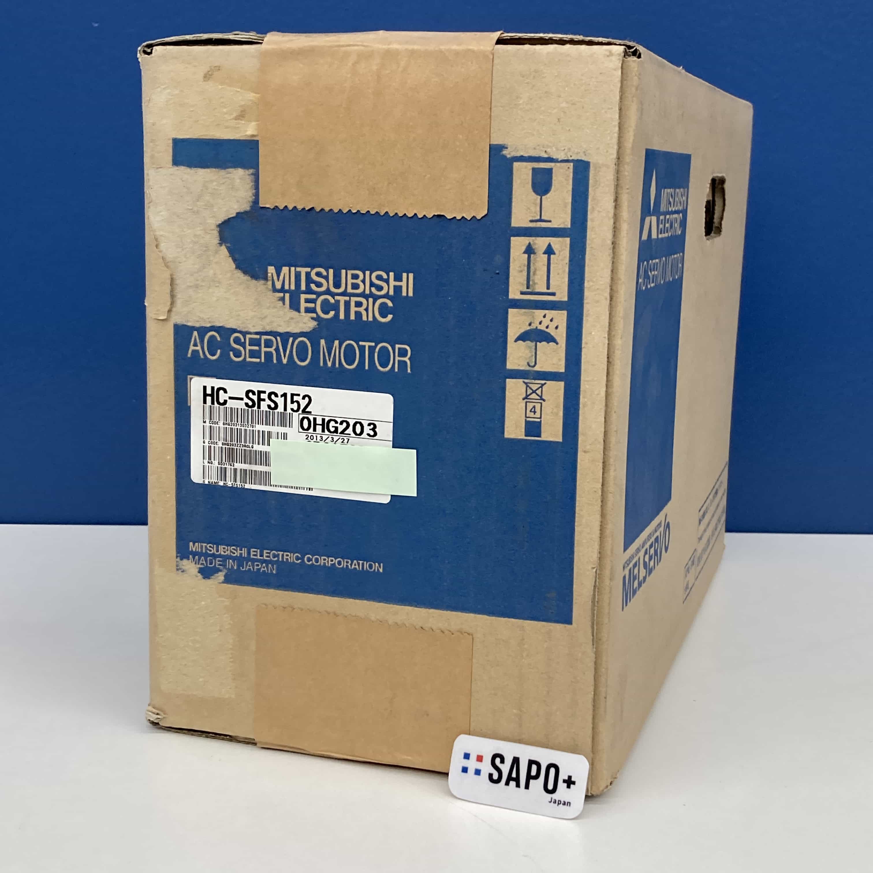 HC-SFS152 2013年製 ACサーボモータ（HC-SFSシリーズ・中慣性） 三菱電機