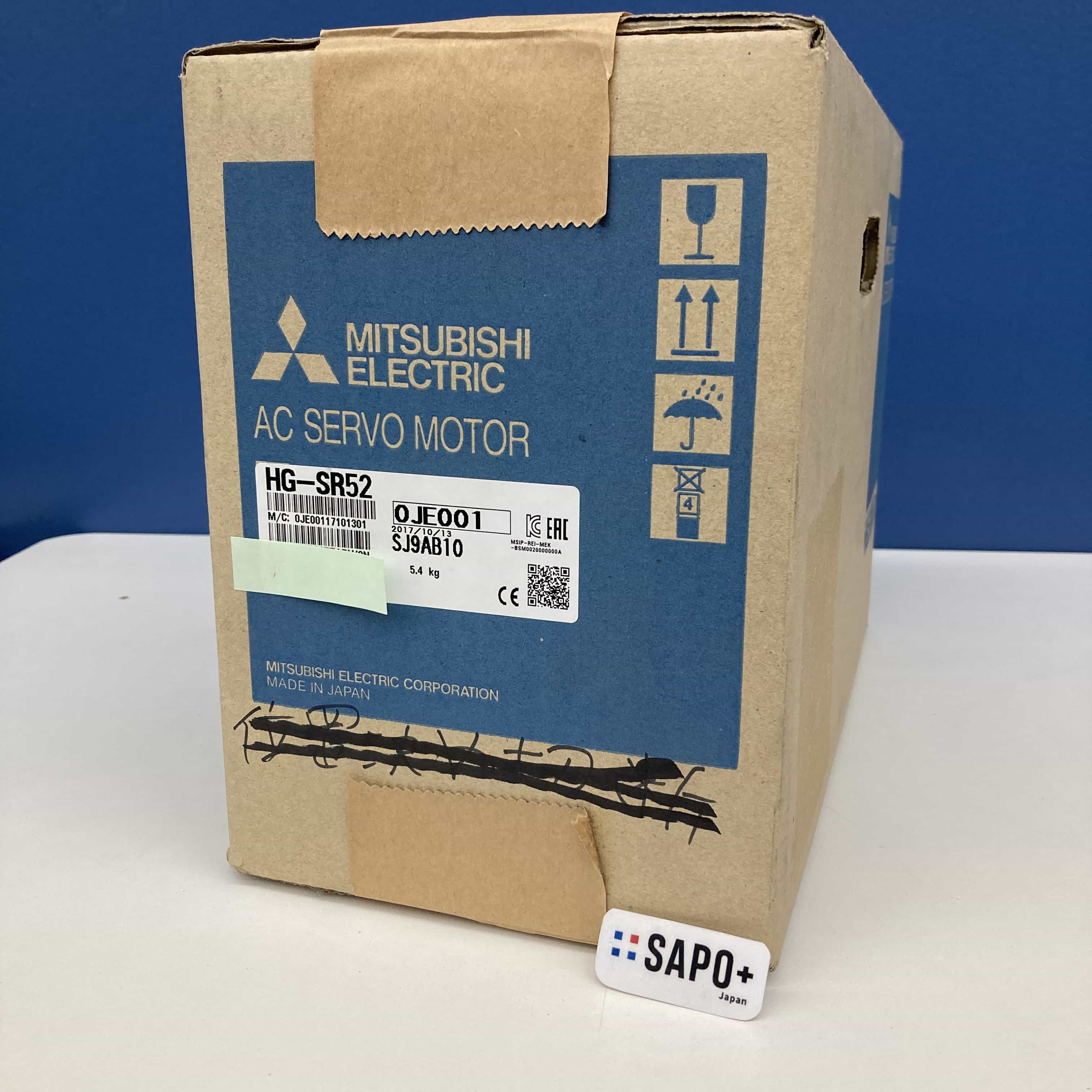 HG-SR52 2017年製 ACサーボモータ（HG-SRシリーズ・中慣性） 三菱電機