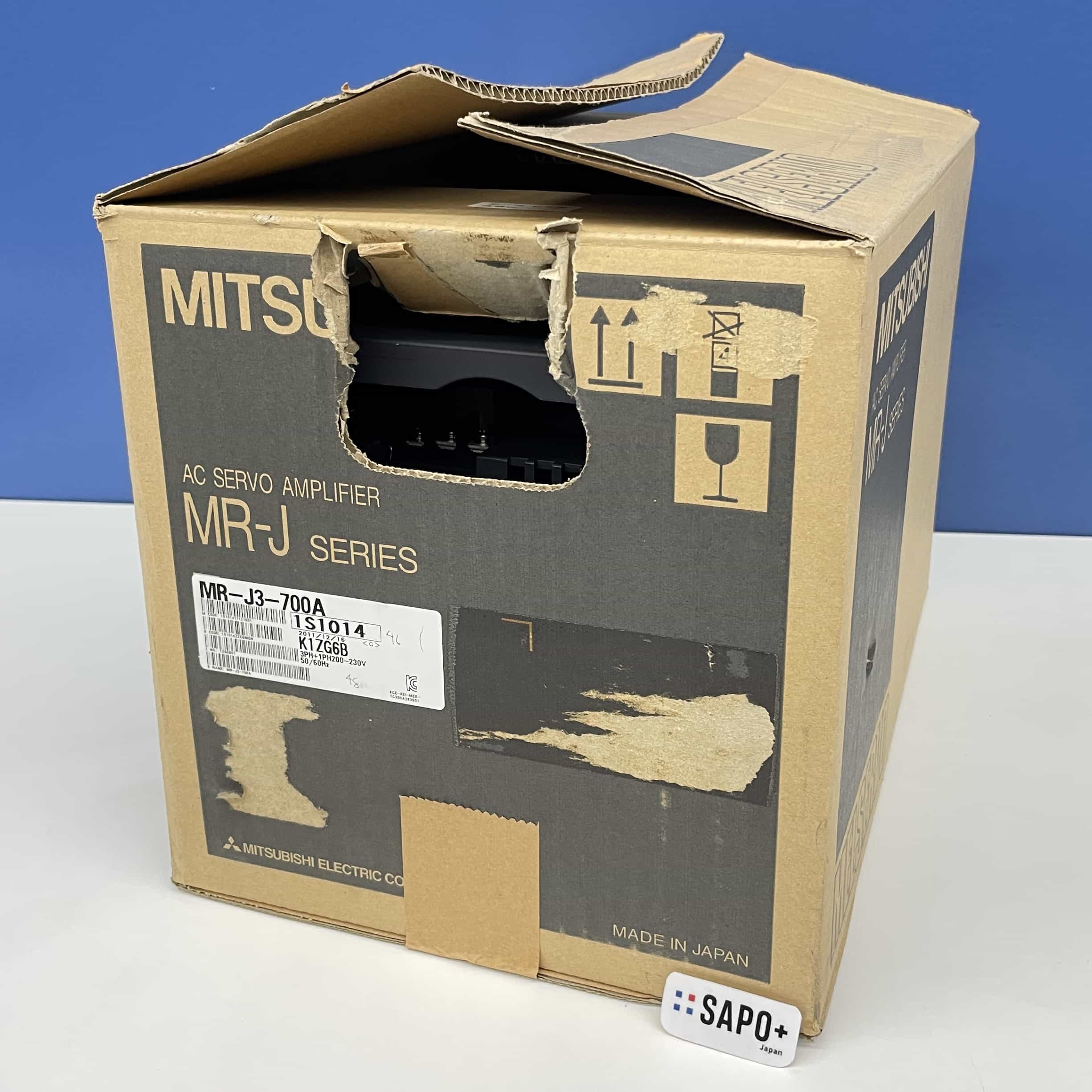 MR-J3-700A 2011年製 箱開封済/取説無/箱内梱包材無 ACサーボアンプ（汎用インタフェース対応） 三菱電機