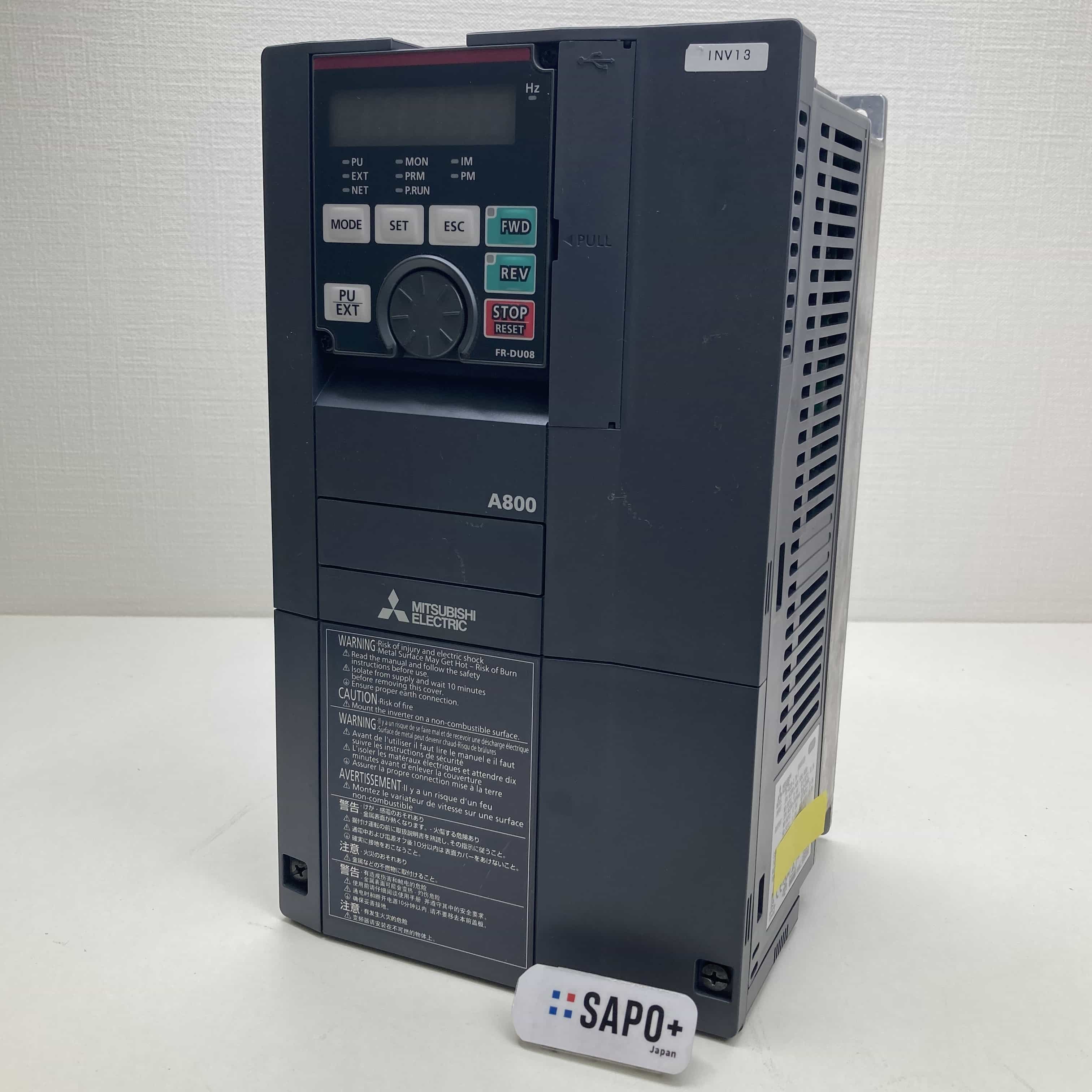 FR-A820-3.7K-1 2016年製 箱無/取説無 高機能・次世代インバータ（200Vクラス） 三菱電機