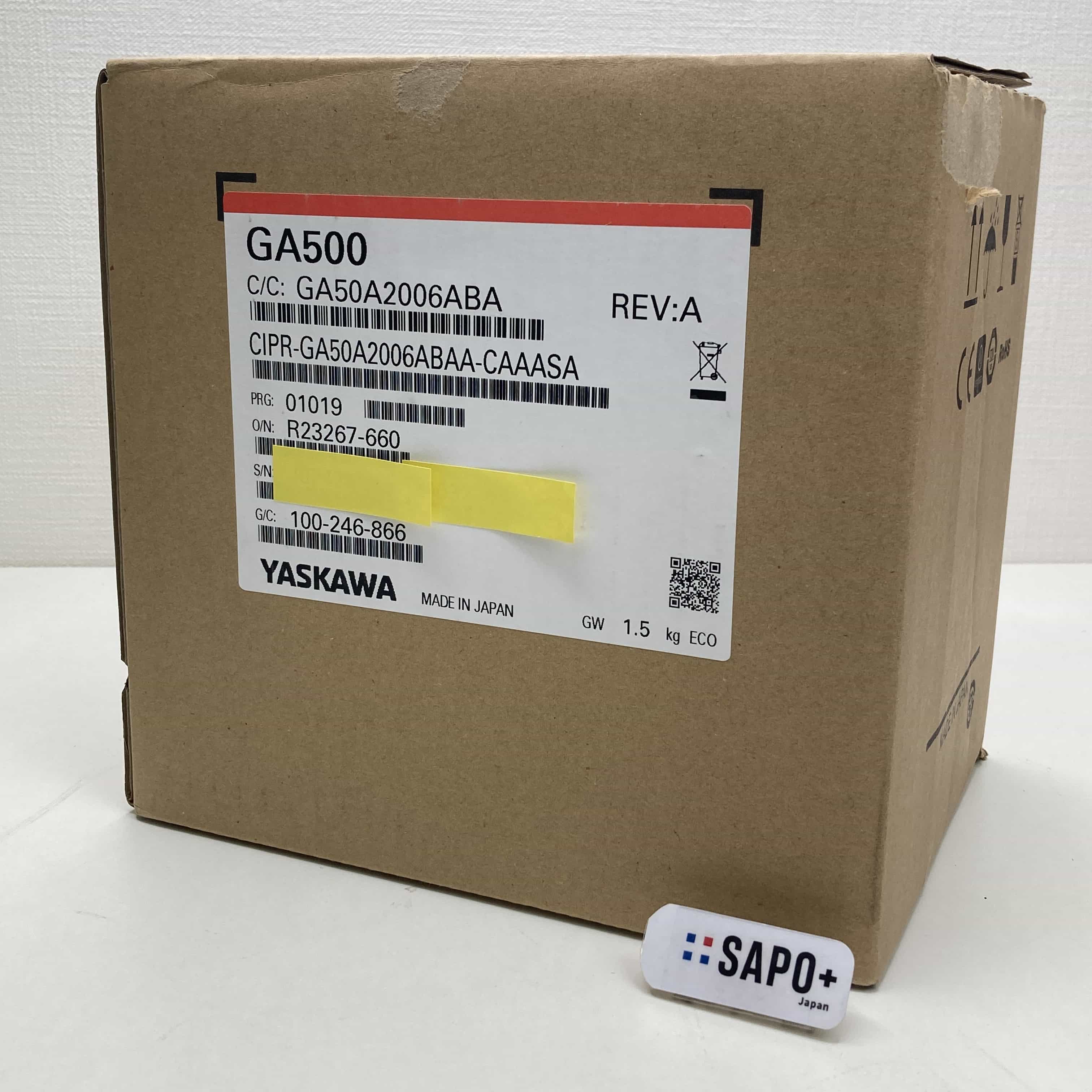 CIPR-GA50A2006ABAA-CAAASA 高機能・マイクロインバータ（安川電機：GA500シリーズ） 安川電機