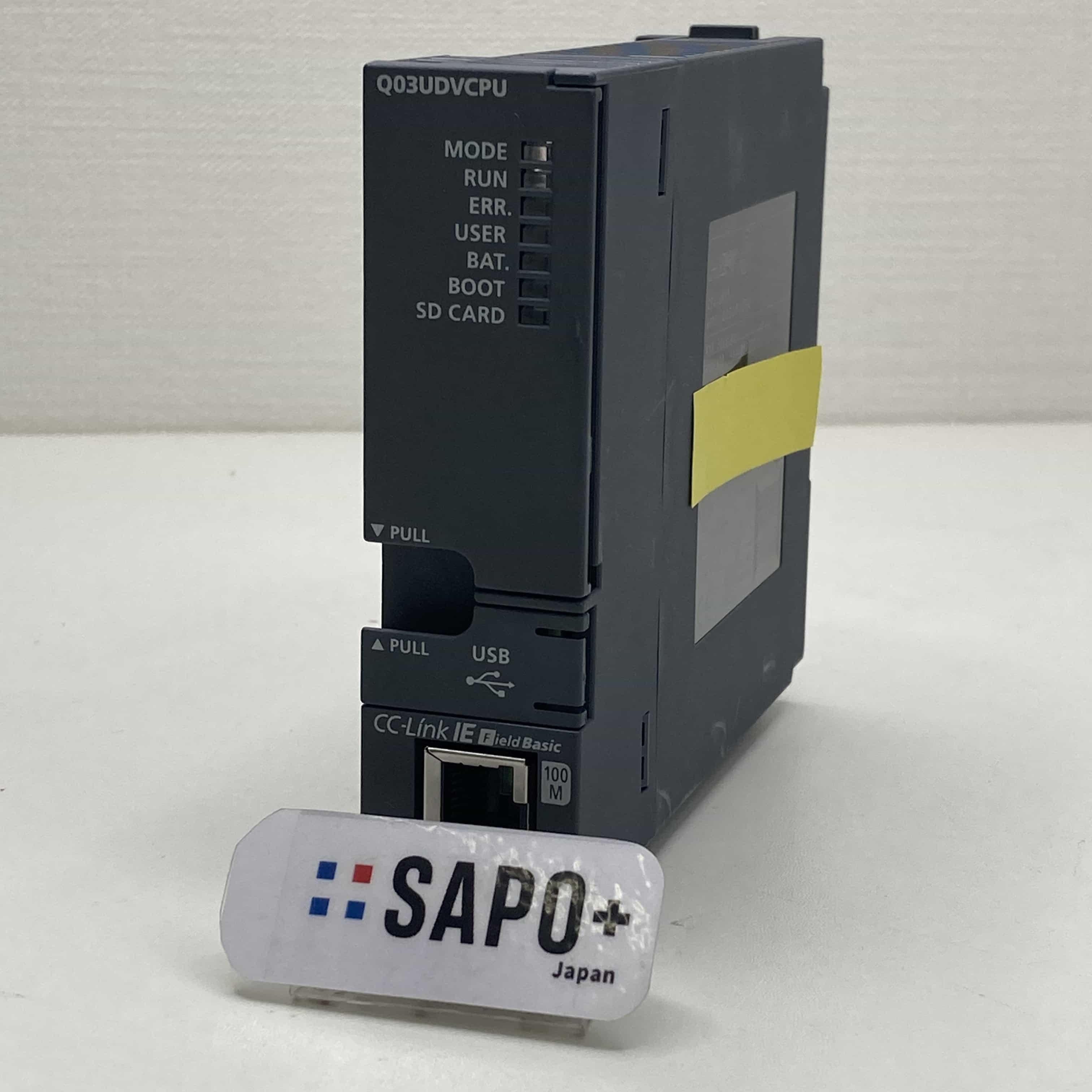 Q03UDVCPU 2025年製 初期化済 ハイスピードユニバーサルモデルCPU（Qシリーズ） 三菱電機