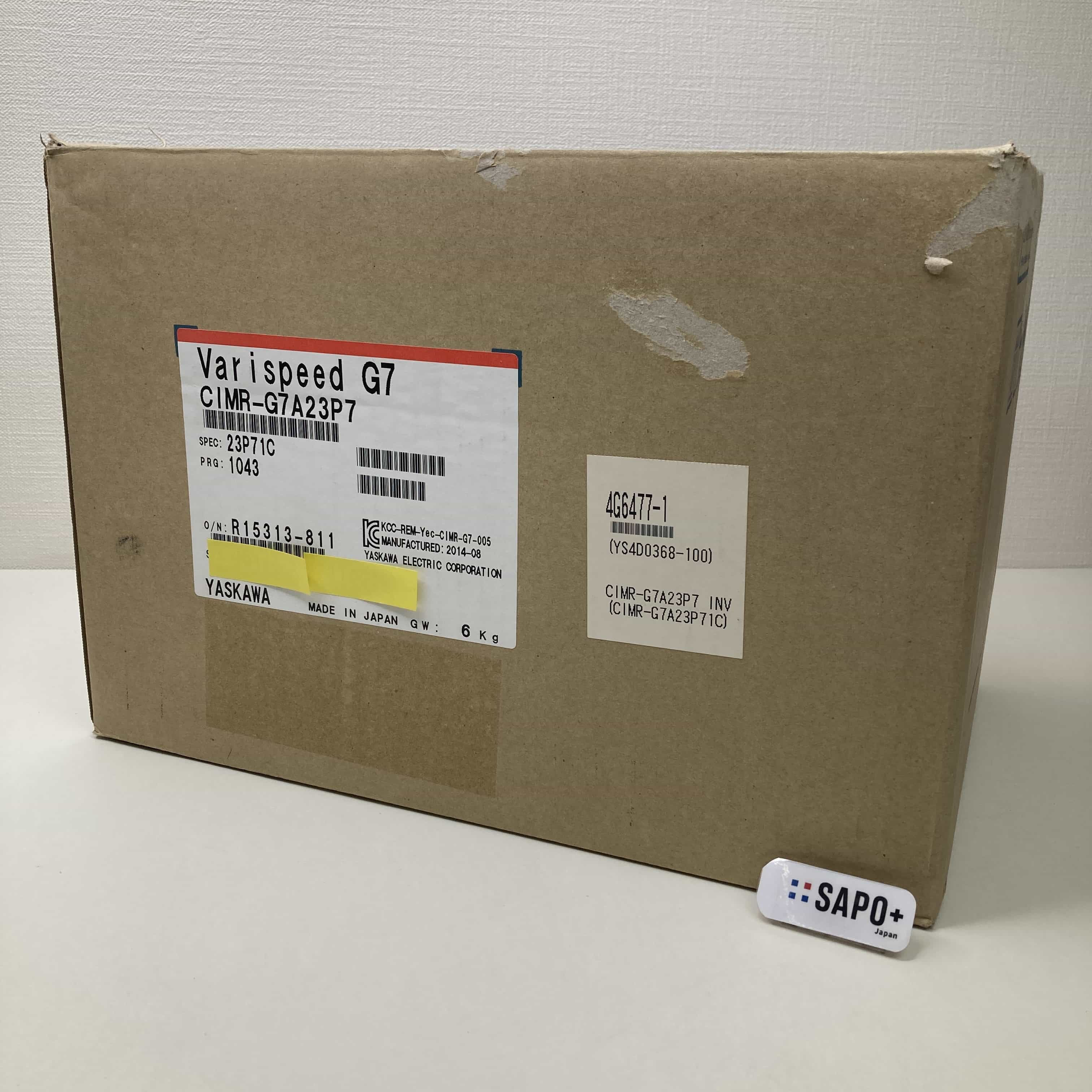 CIMR-G7A23P7  箱開封済 高性能ベクトル制御インバータ（安川電機：Varispeed G7） 安川電機