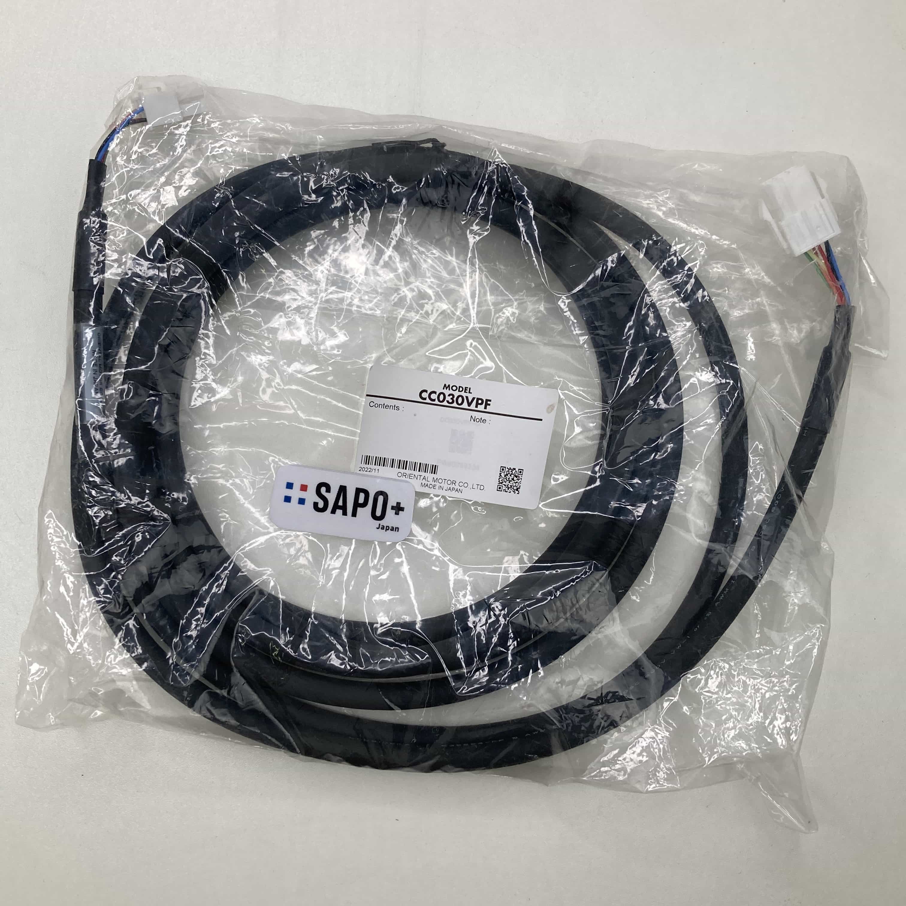 CC030VPF 2022年製 ロボット用カメラケーブル（コグネックス：In-Sight用） オリエンタルモーター