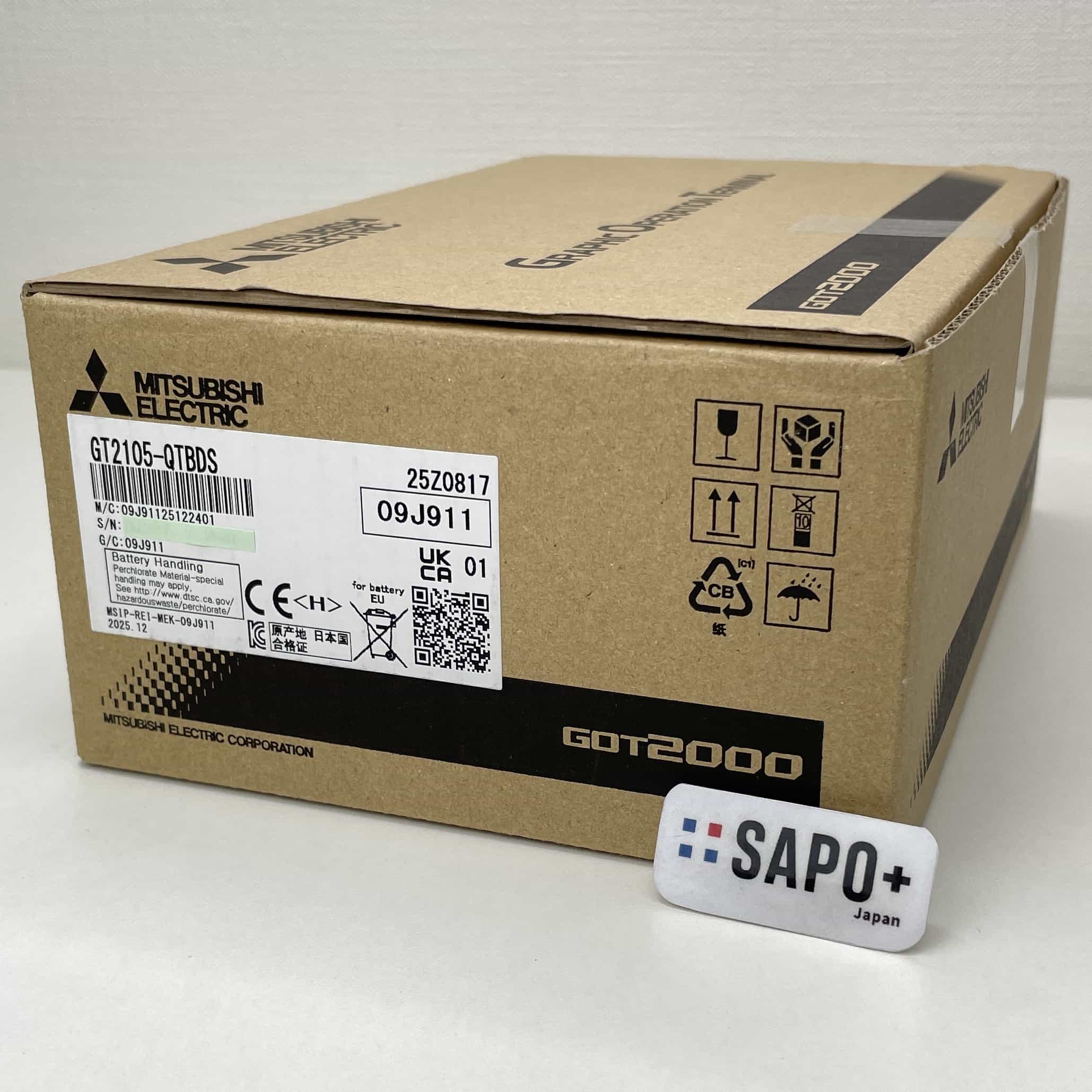 GT2105-QTBDS 2025年製 箱開封済 表示器（タッチパネル） 三菱電機
