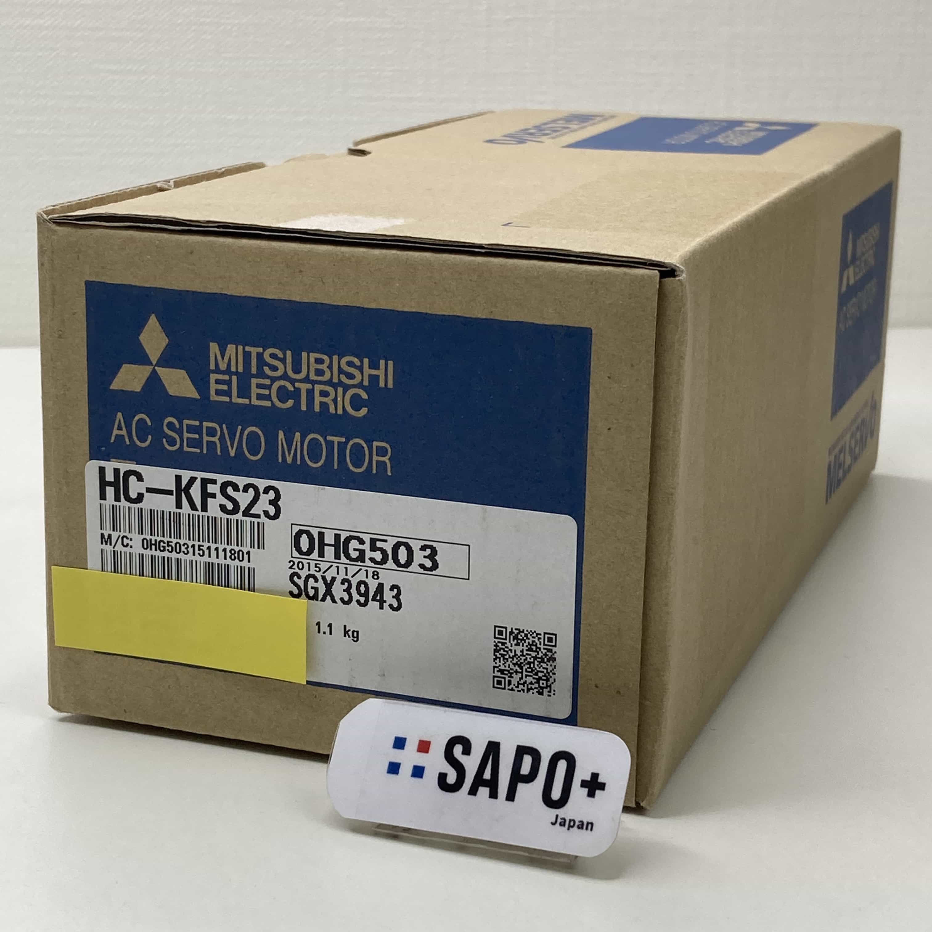 HC-KFS23 2015年製 ACサーボモータ（HC-KFSシリーズ・低慣性） 三菱電機