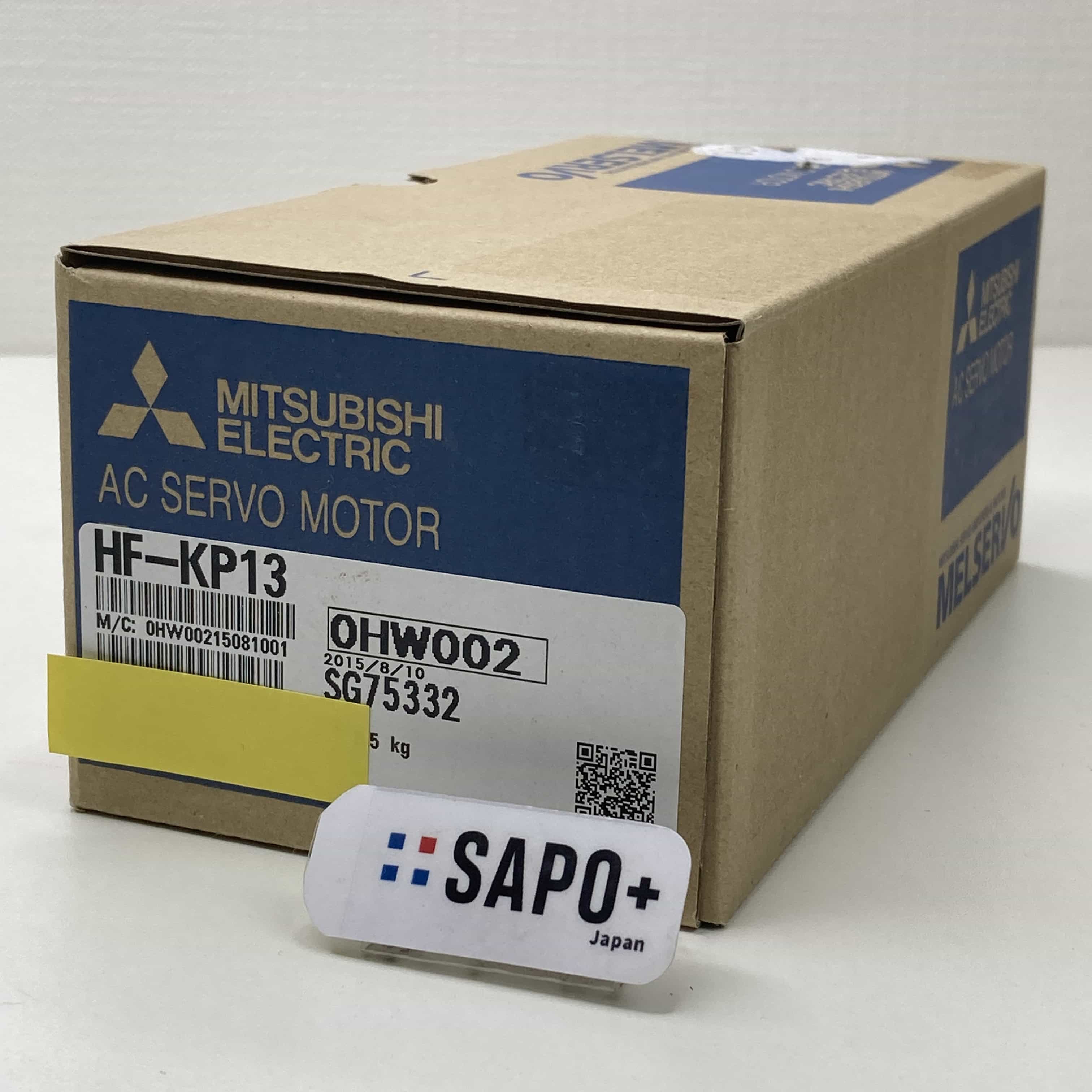 HF-KP13 2015年製 テープ付着有 ACサーボモータ（HF-KPシリーズ・低慣性） 三菱電機