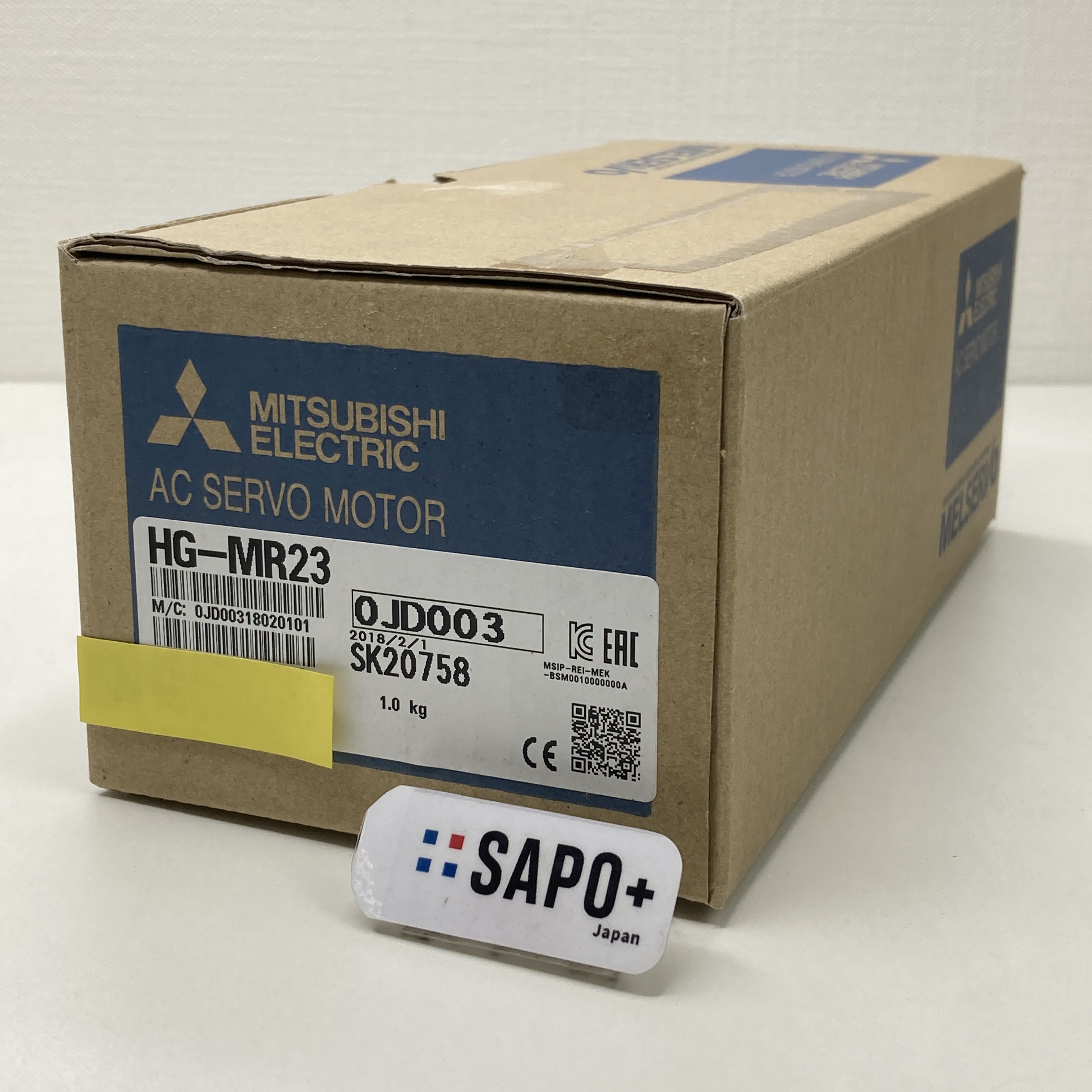 HG-MR23 2018年製 ACサーボモータ（HG-MRシリーズ・超低慣性） 三菱電機