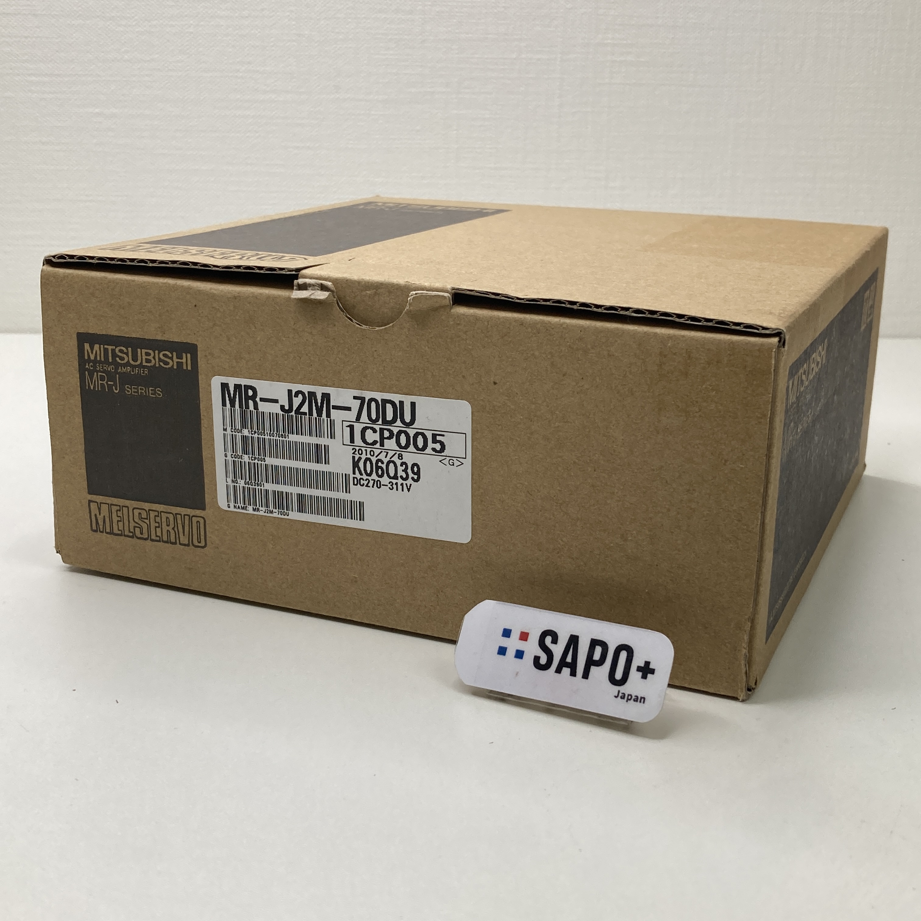 MR-J2M-70DU 2010年製 2軸一体サーボアンプ 駆動ユニット（MR-J2マルチシリーズ） 三菱電機