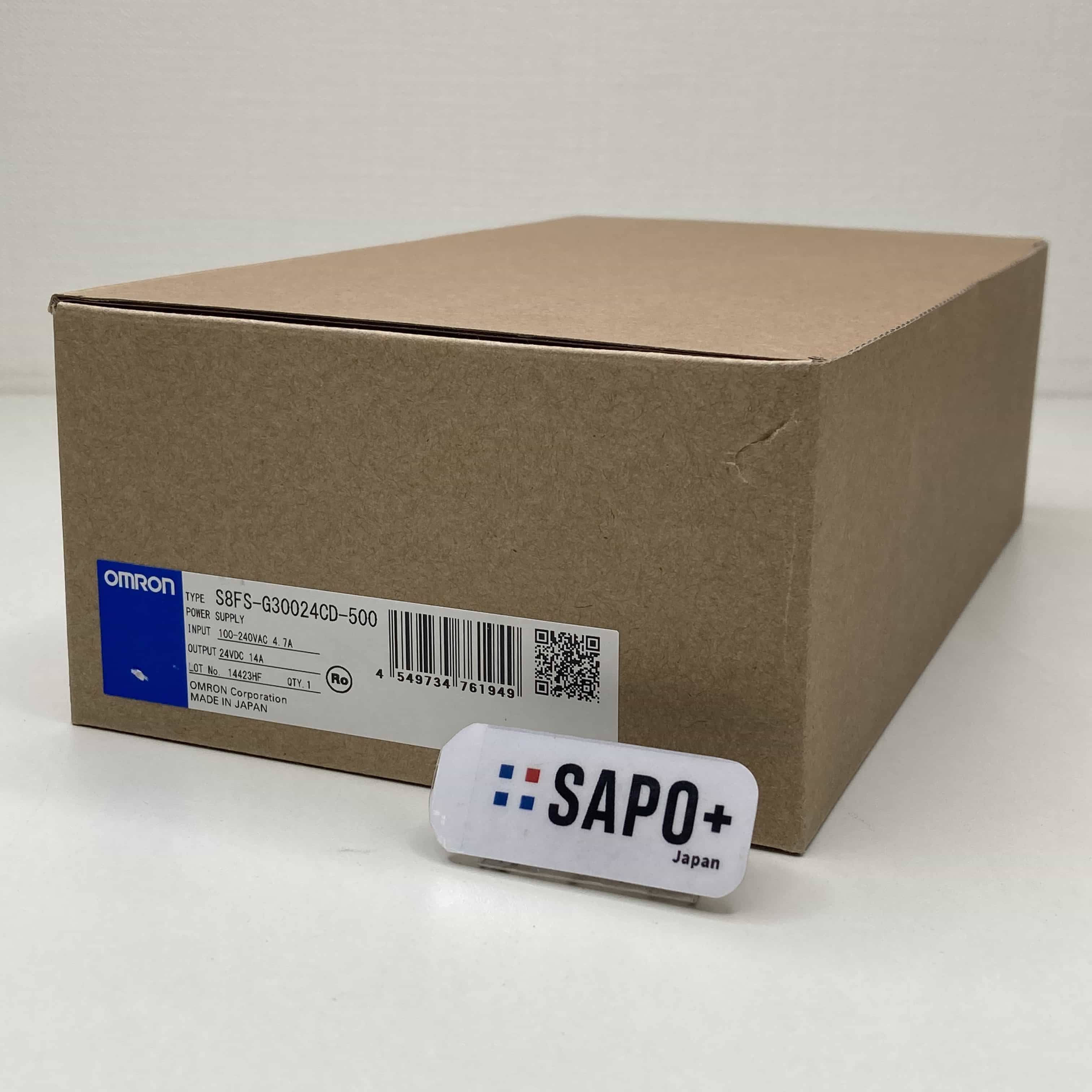 S8FS-G30024CD-500  箱ランダム スイッチング・パワーサプライ（DINレール取付対応・カバー付：300W） オムロン