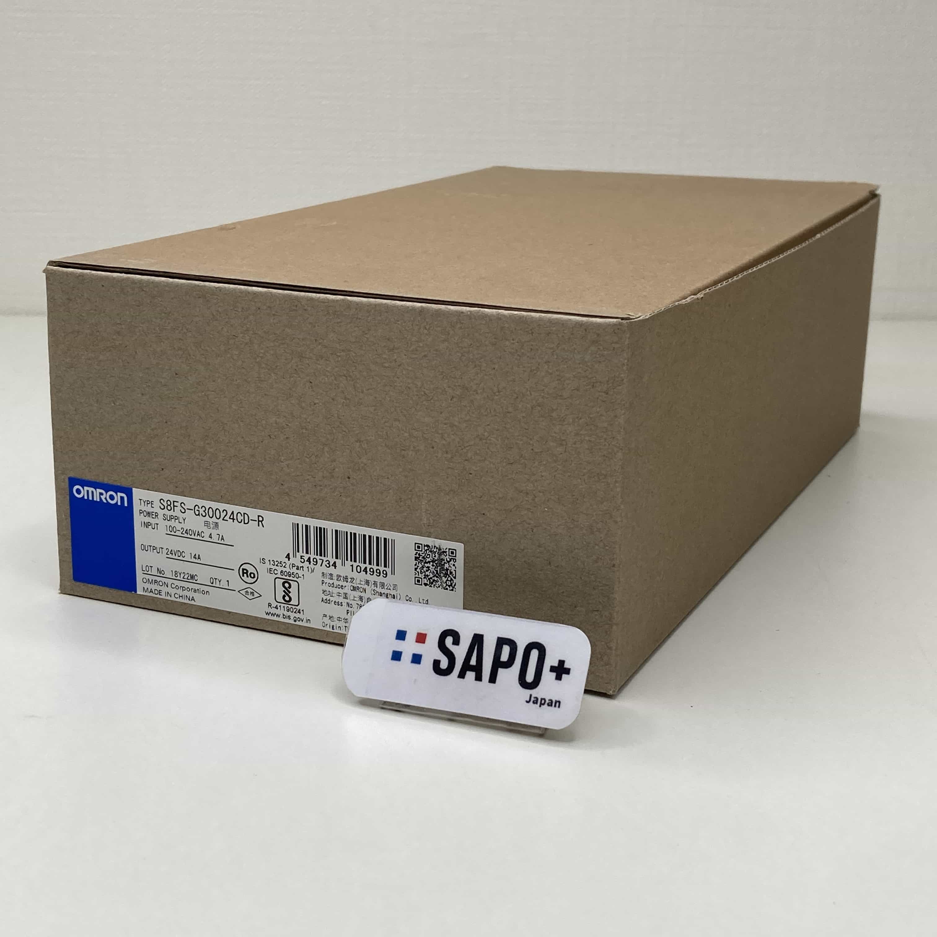 S8FS-G30024CD-R スイッチング・パワーサプライ（DINレール取付対応・カバー付：300W） オムロン