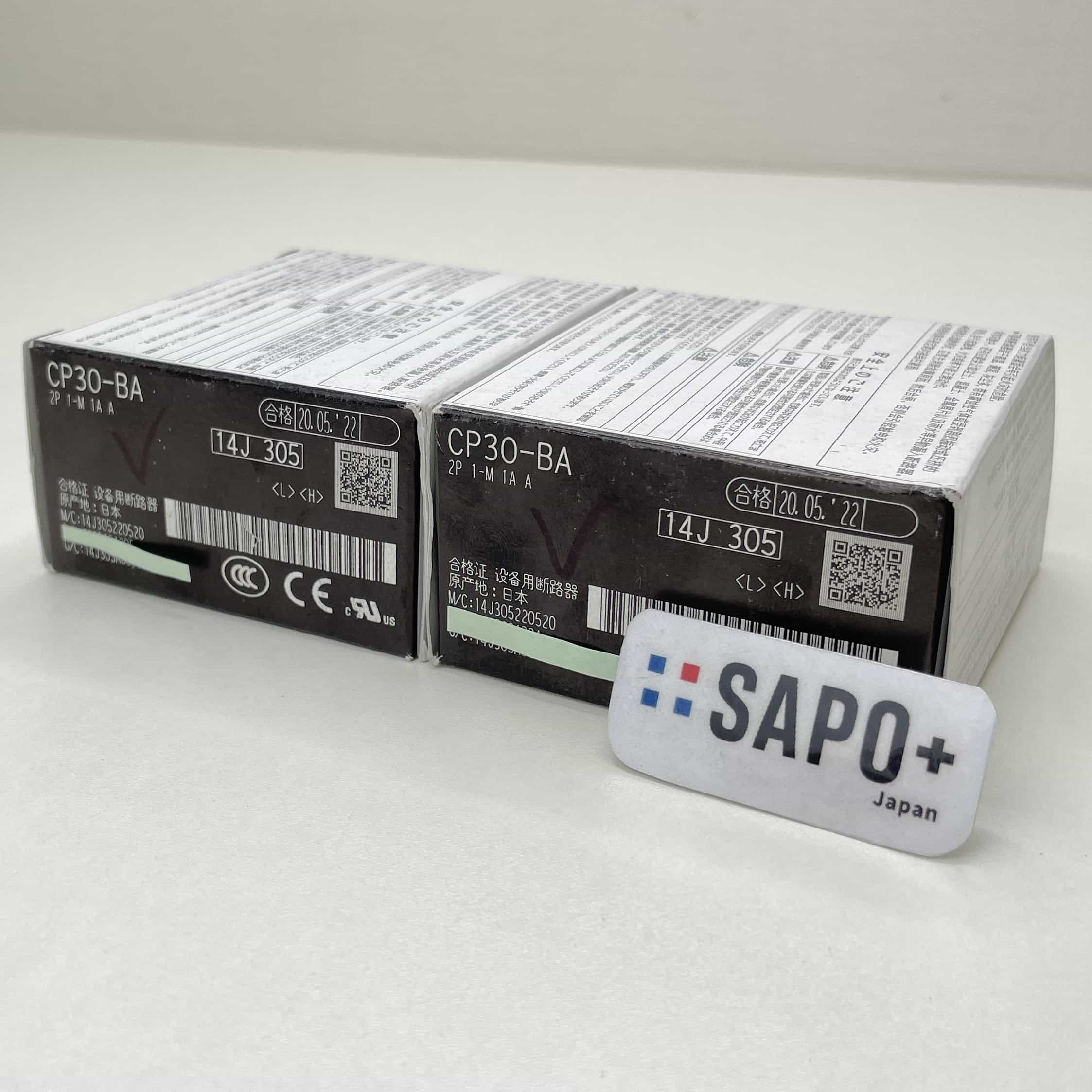 CP30-BA 2P 1-M 1A A (2個セット) 2022年製 サーキットプロテクタ 三菱電機