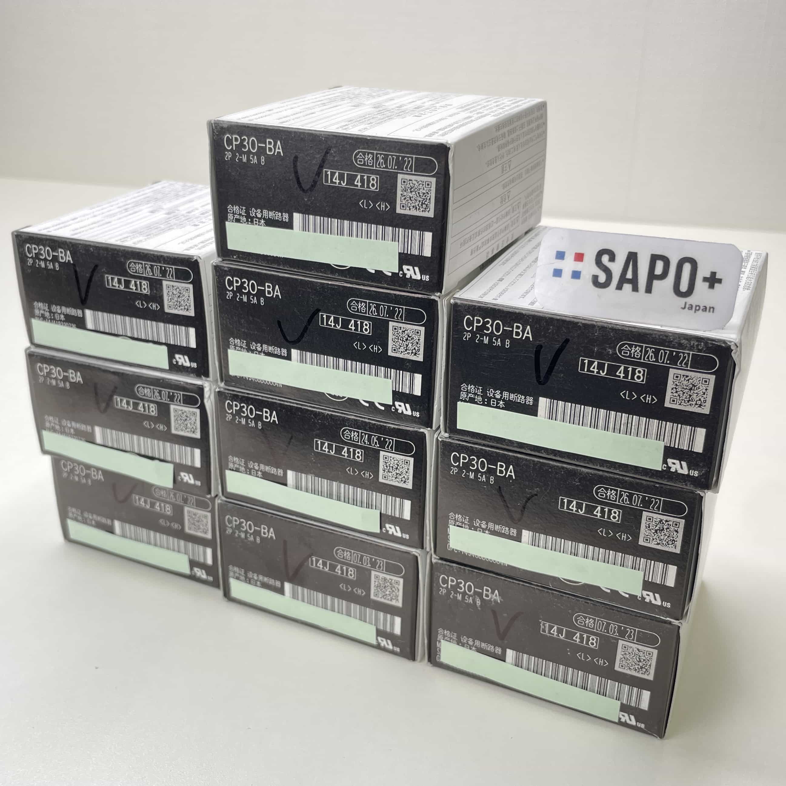 CP30-BA 2P 2-M 5A B (10個セット)  サーキットプロテクタ 三菱電機