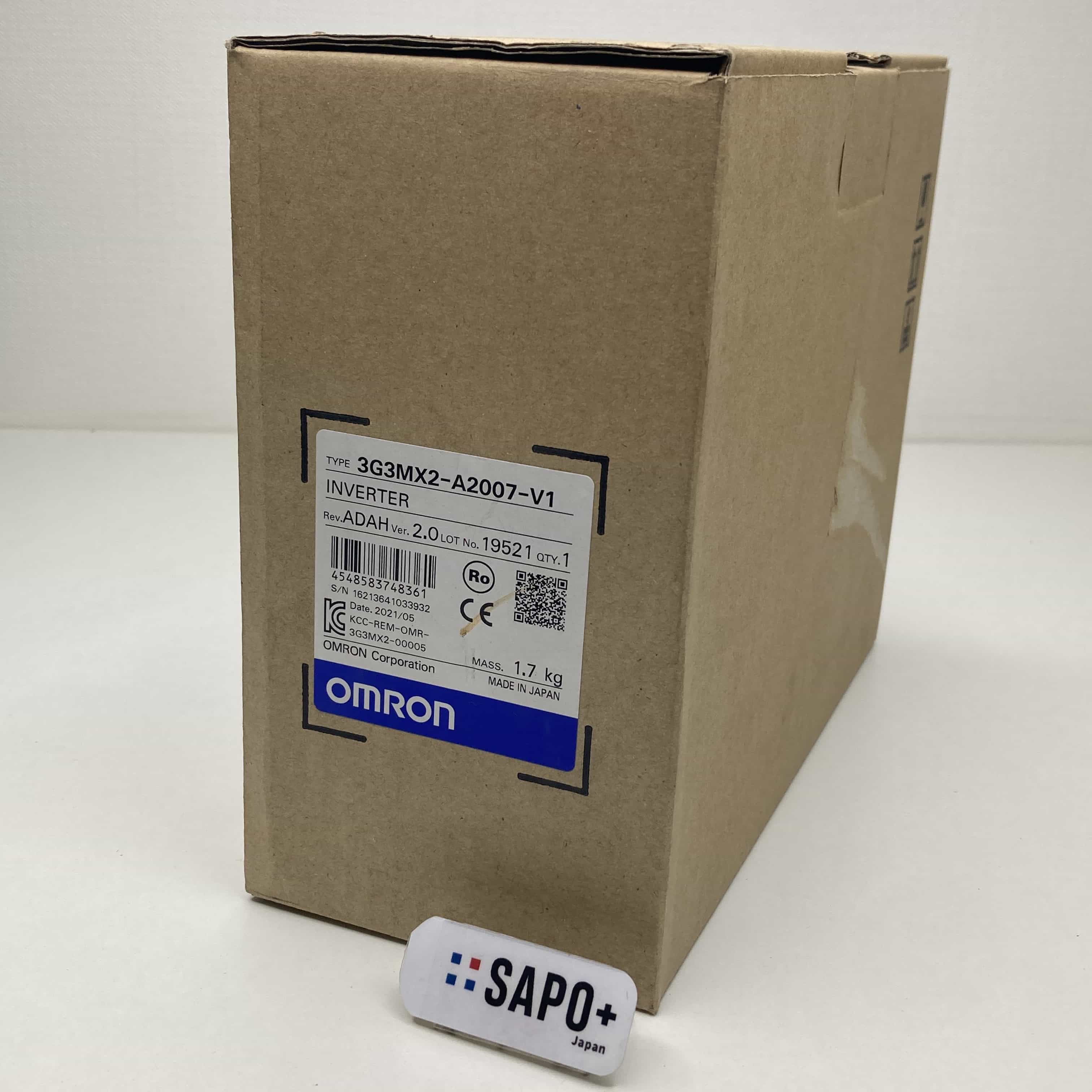 3G3MX2-A2007-V1 2021年製 多機能型小形インバータ（0.75kW） オムロン