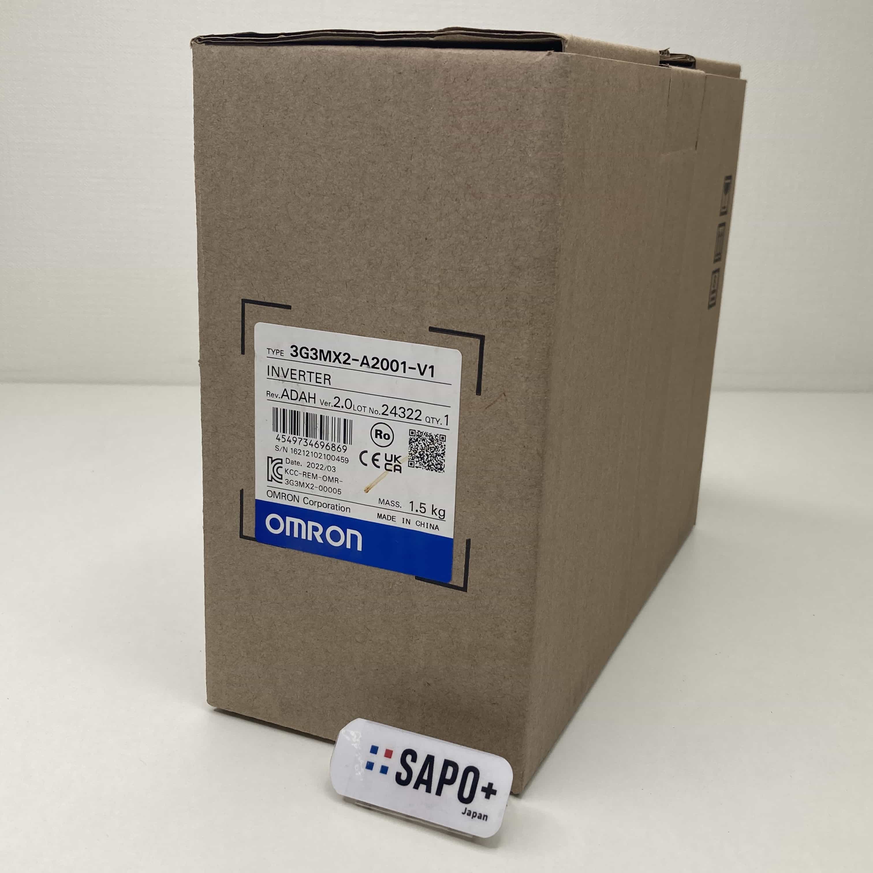 3G3MX2-A2001-V1 2022年製 箱ランダム 多機能型小形インバータ（0.1kW） オムロン