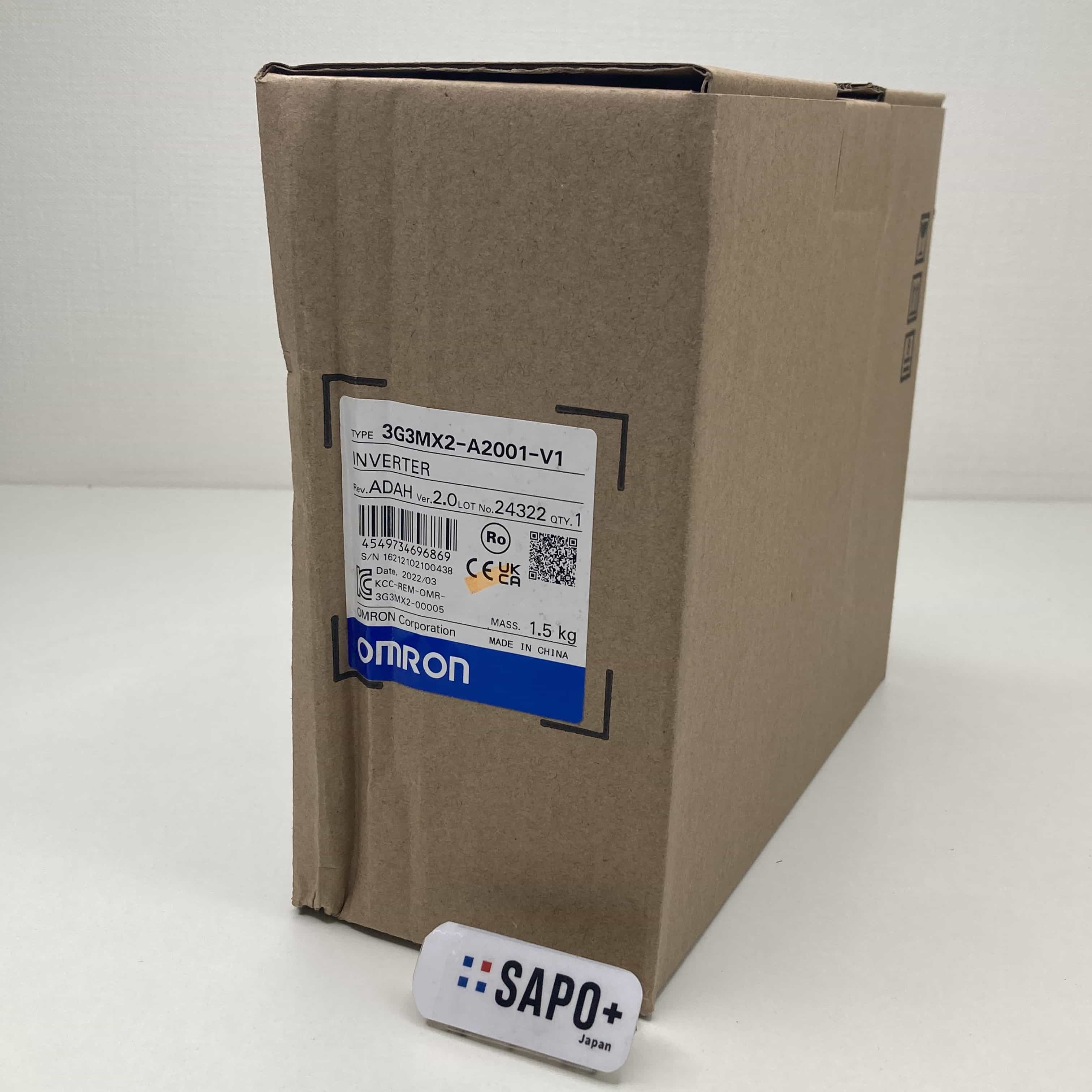 3G3MX2-A2001-V1 2022年製 多機能型小形インバータ（0.1kW） オムロン