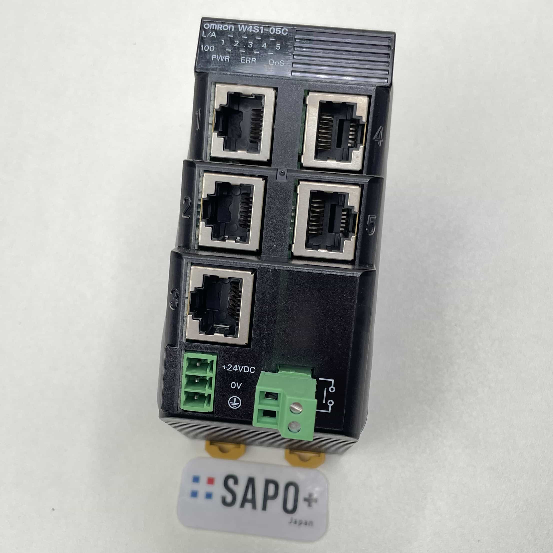W4S1-05C 産業用イーサネットスイッチ（ハブ） オムロン