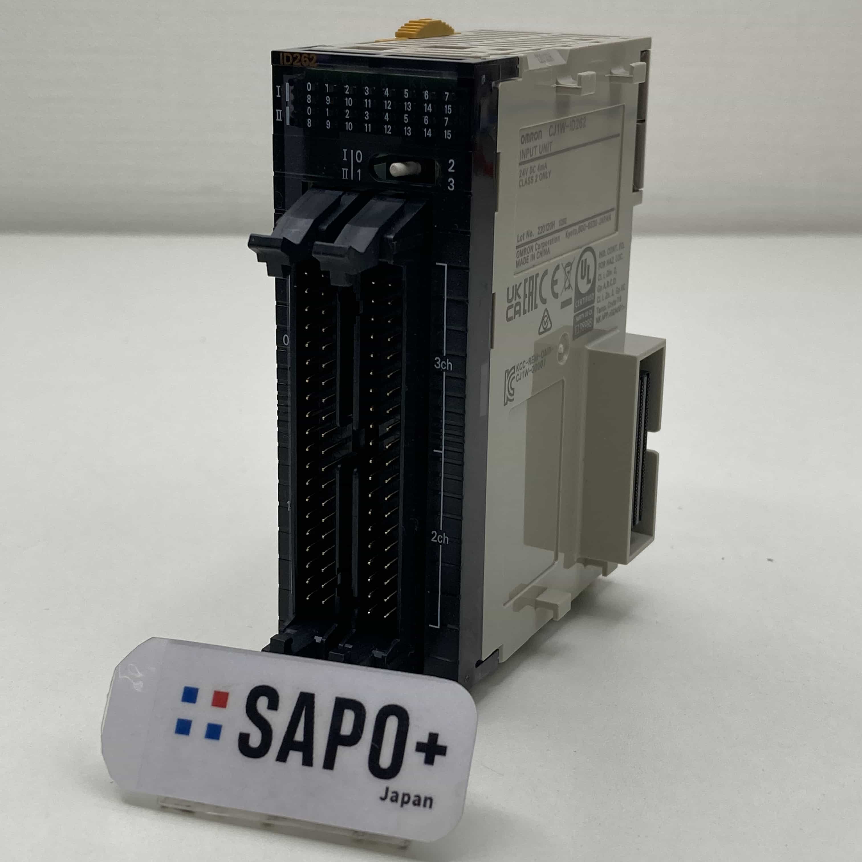 CJ1W-ID262  美品 DC入力ユニット（64点・MILコネクタ） オムロン
