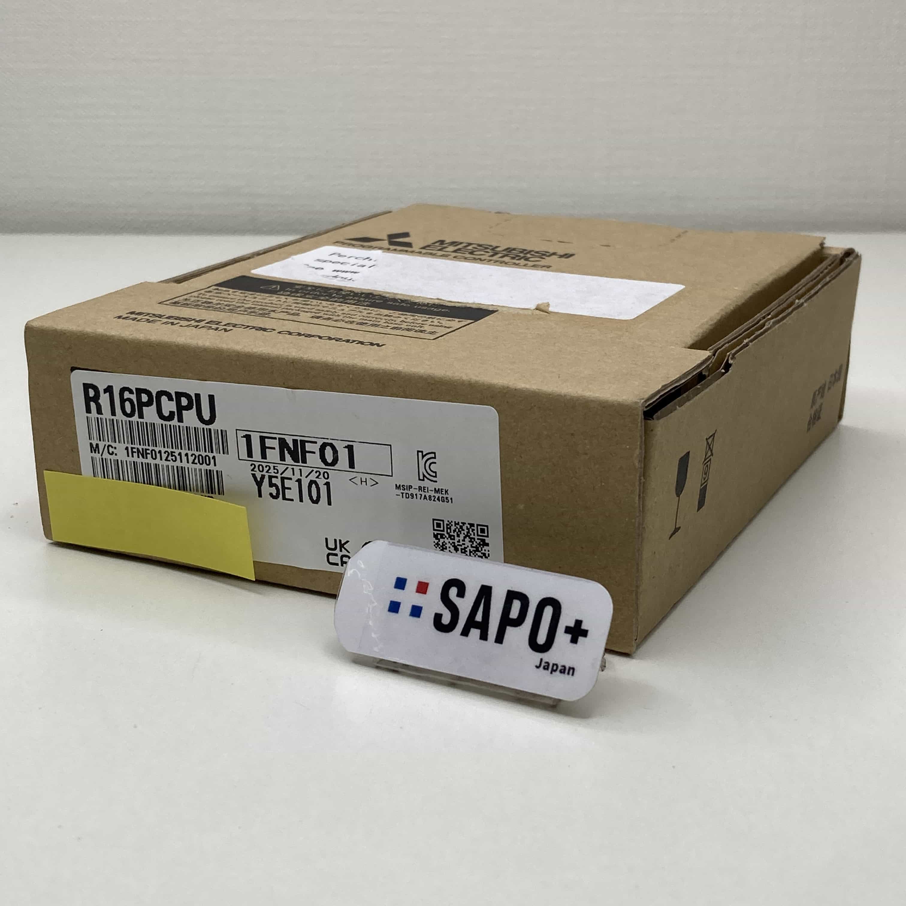R16PCPU 2025年製 プロセスCPUユニット（iQ-Rシリーズ：160kステップ） 三菱電機