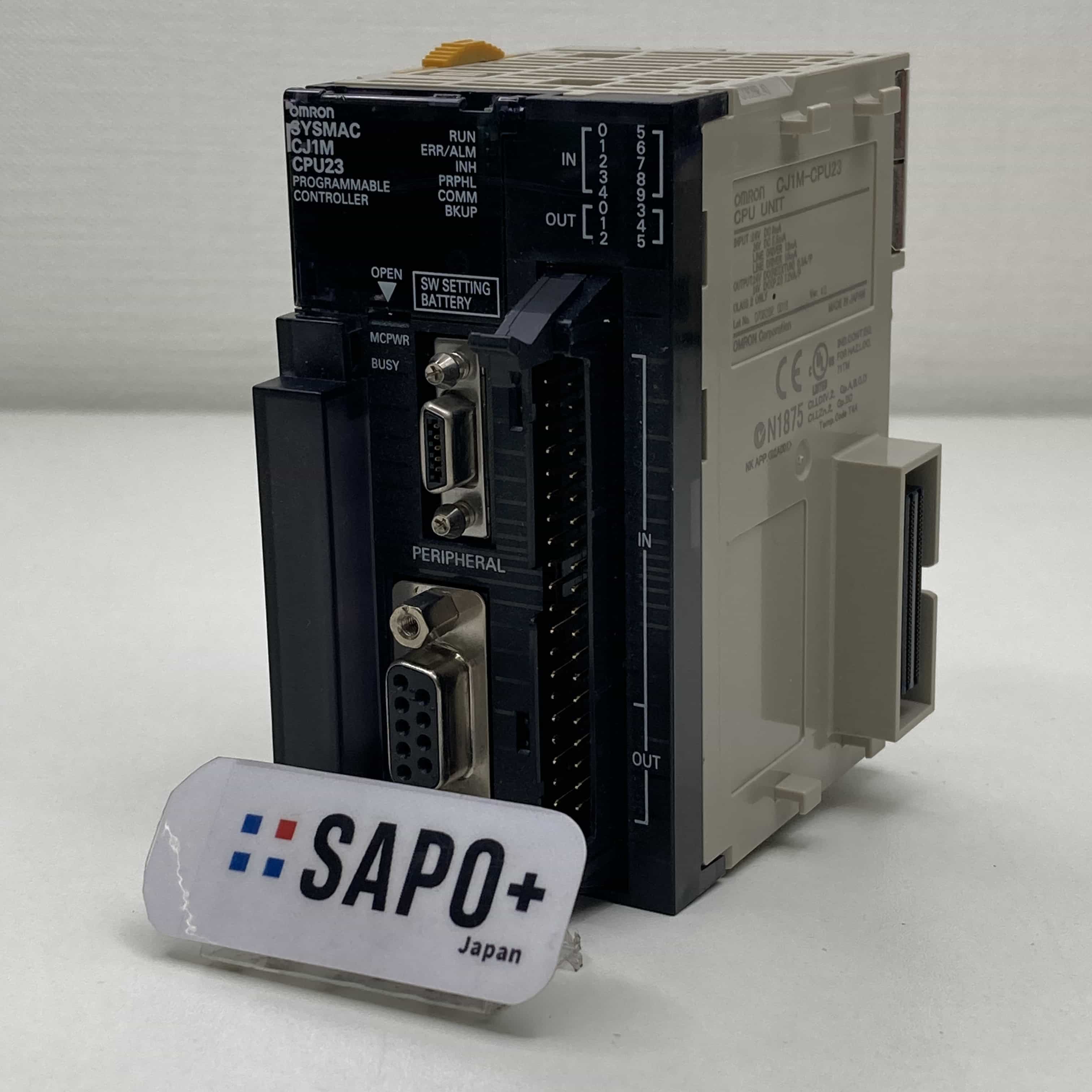 CJ1M-CPU23 CPUユニット（オムロン：CJ1Mシリーズ・入出力内蔵） オムロン