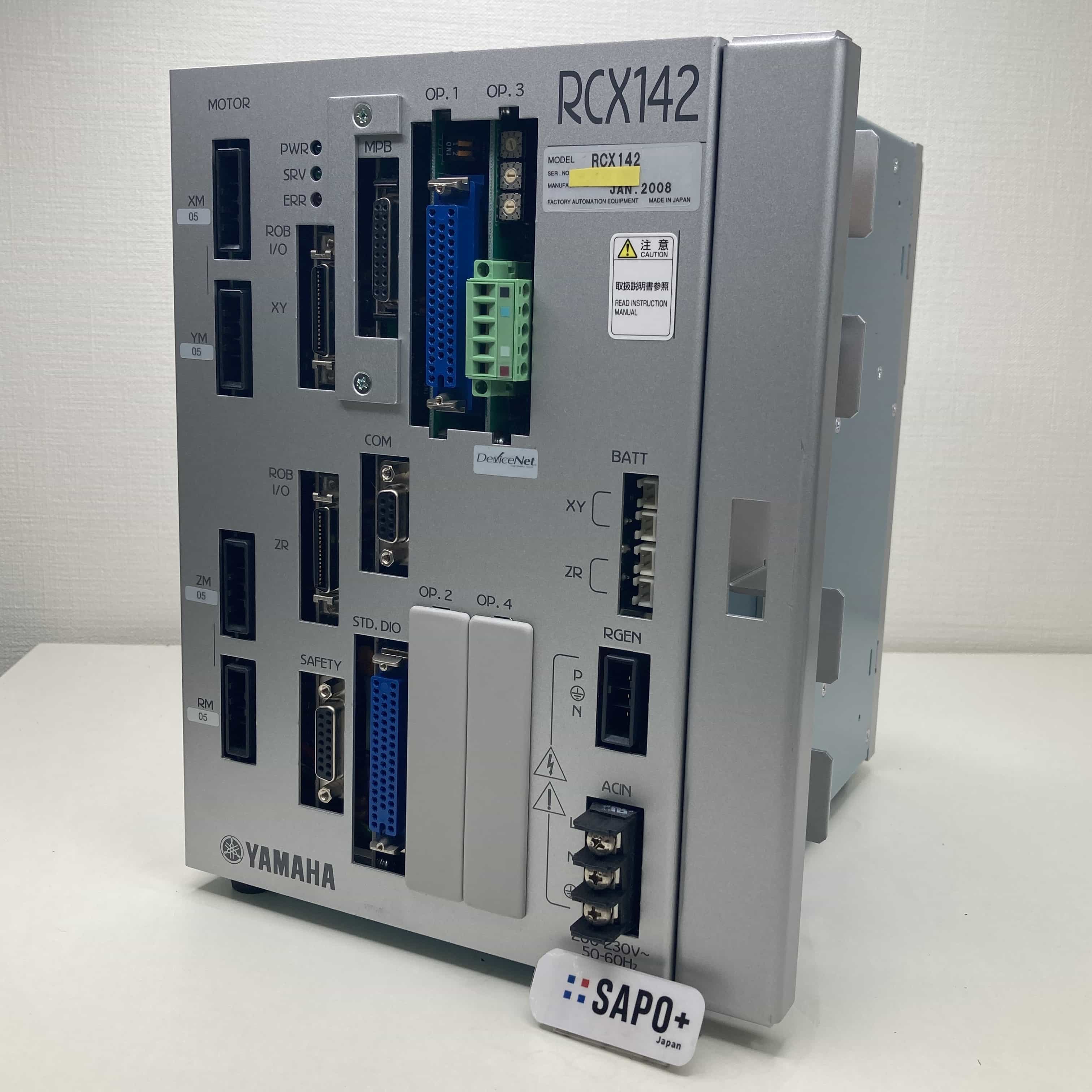 RCX142 2008年製 ロボットコントローラ（ヤマハ：単軸・2軸ロボット用） ヤマハ発動機