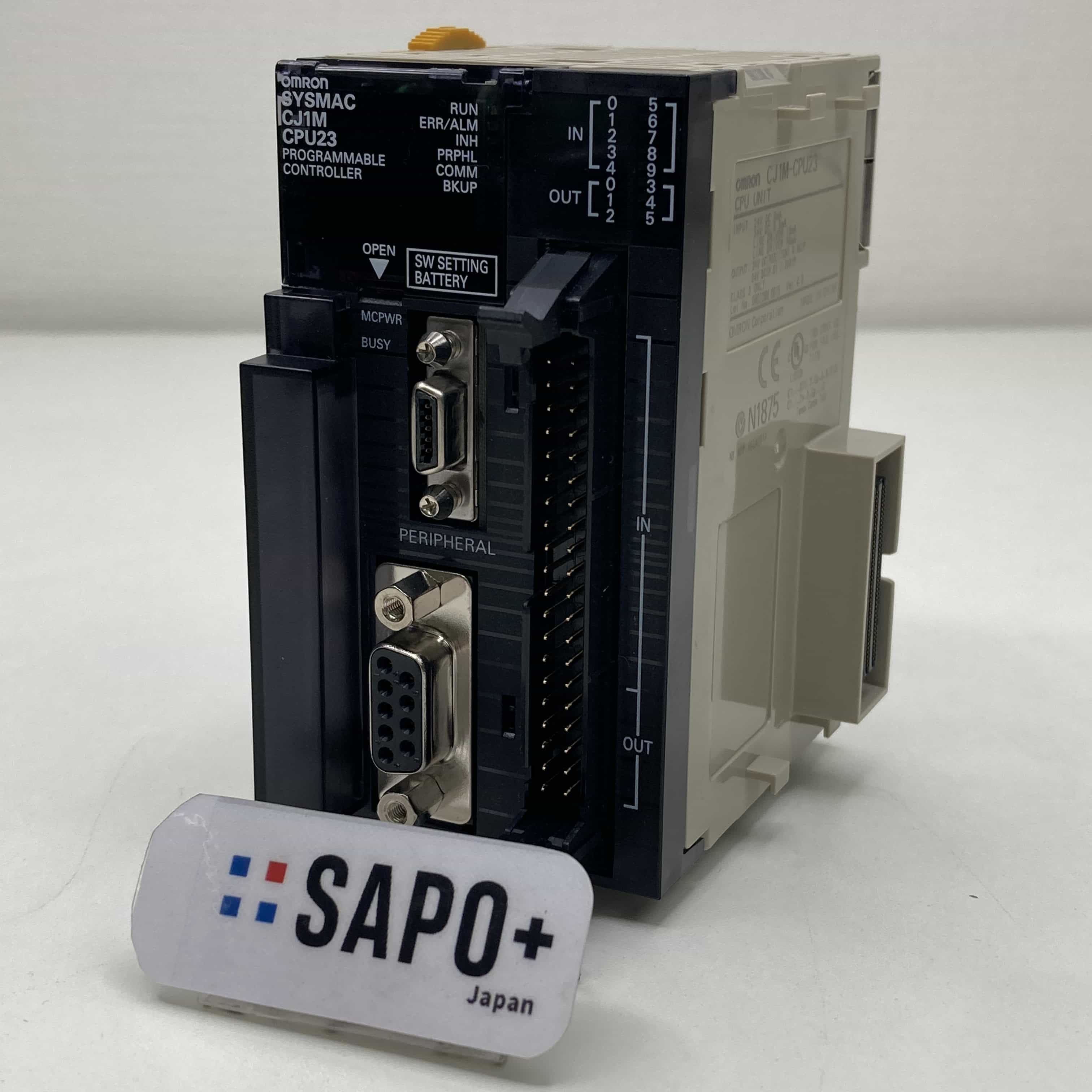 CJ1M-CPU23 CPUユニット（オムロン：CJ1Mシリーズ・入出力内蔵） オムロン