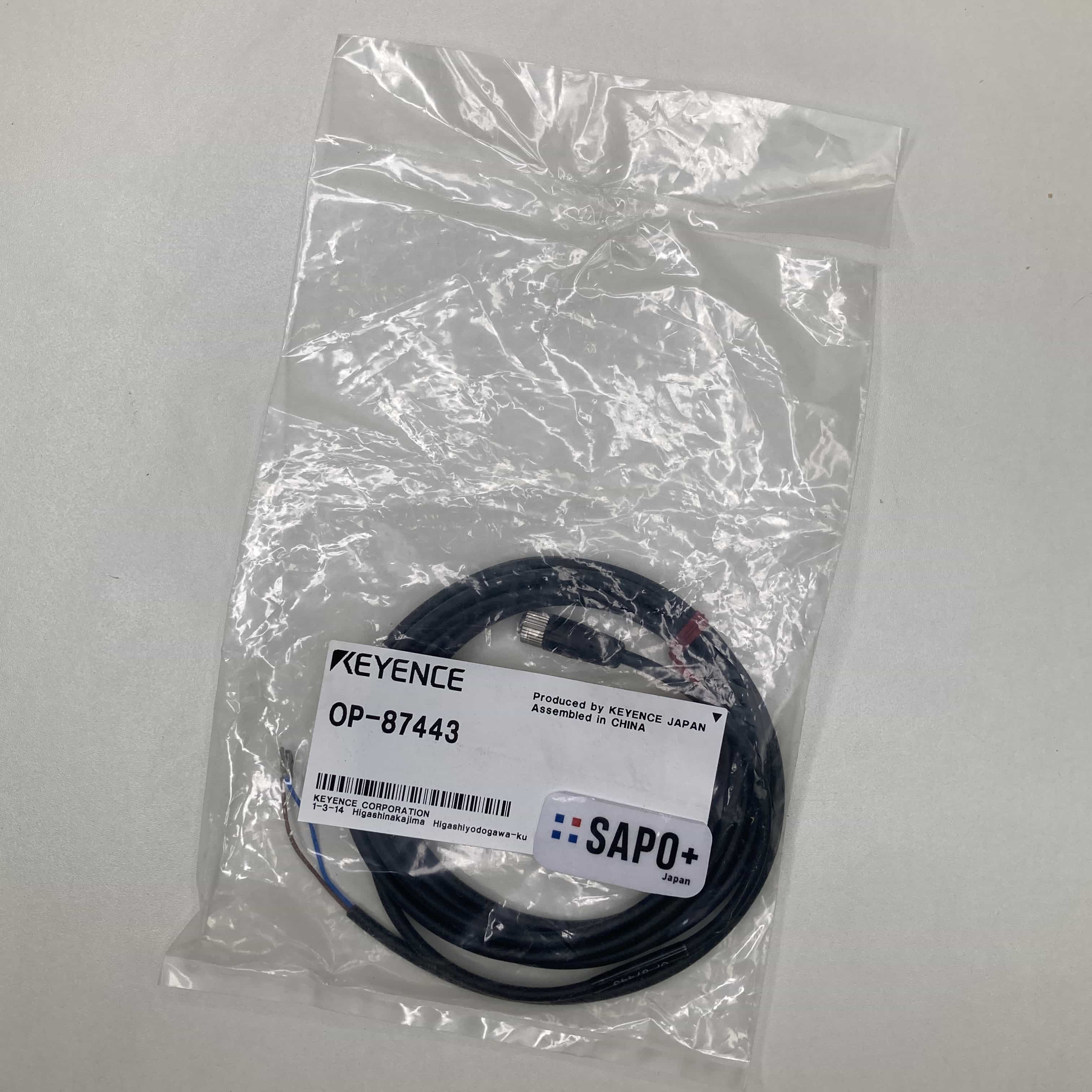 OP-87443  内袋開封済 画像センサ専用照明接続ケーブル（キーエンス） キーエンス