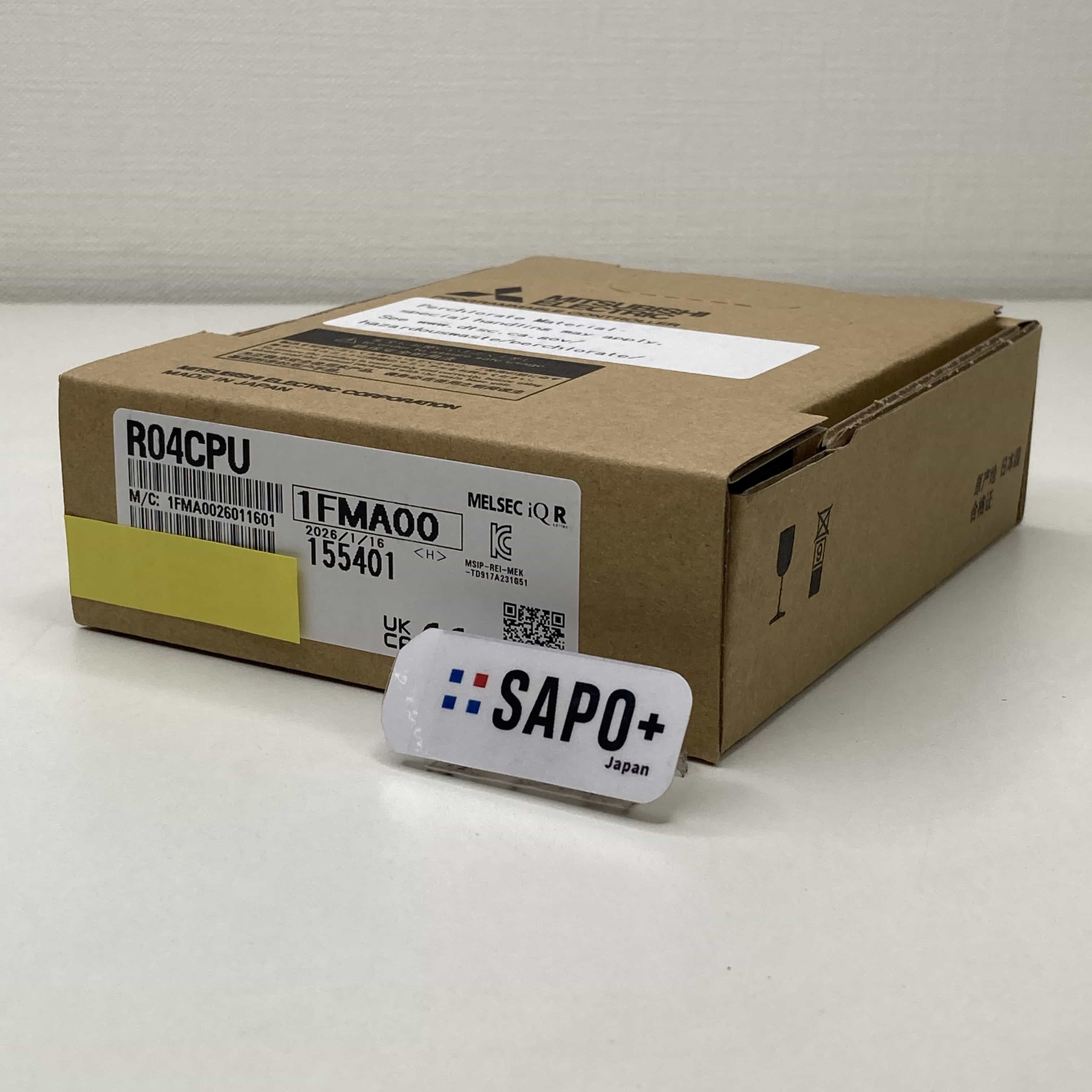 R04CPU 2026年製 CPUユニット（iQ-Rシリーズ：40kステップ） 三菱電機
