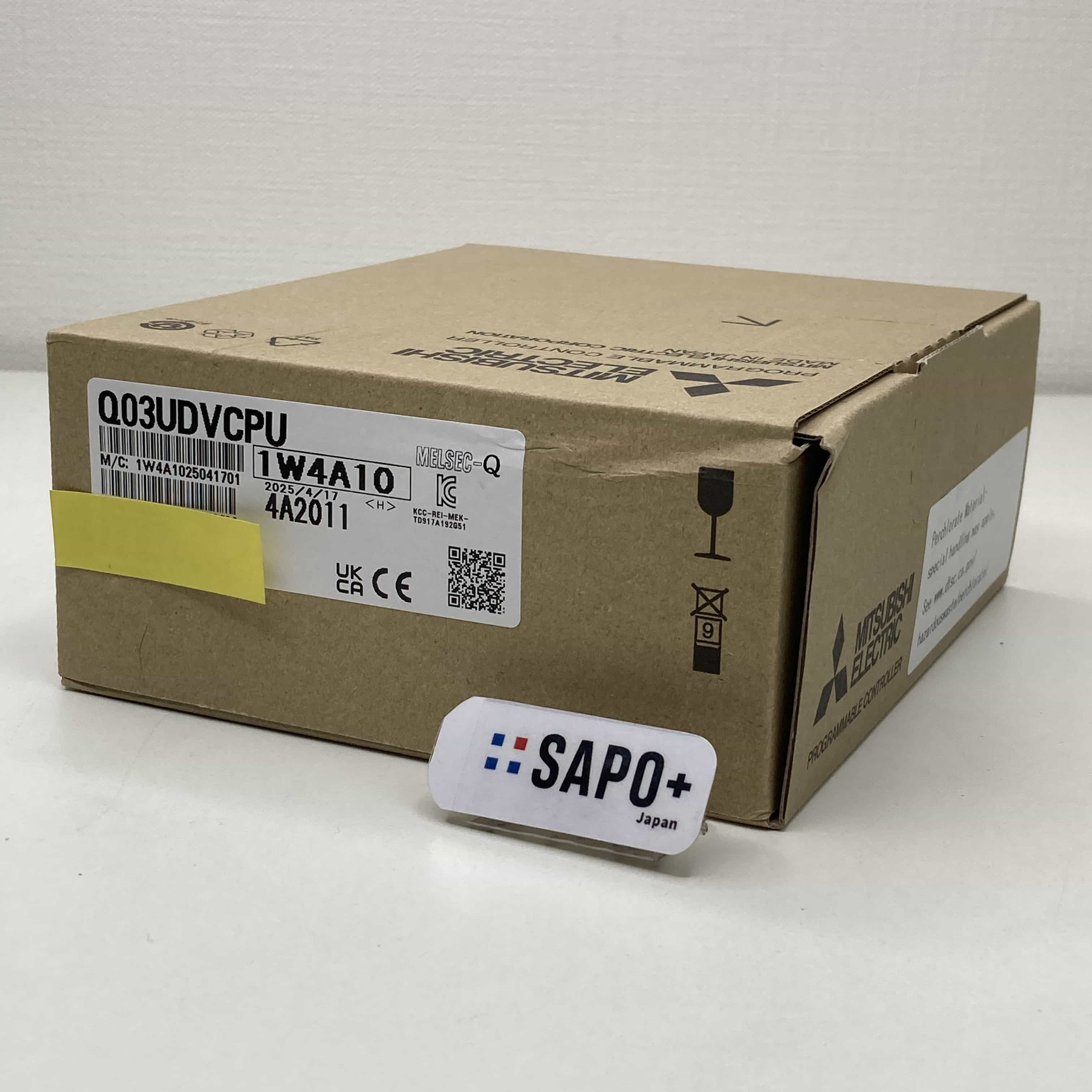 Q03UDVCPU 2025年製 ユニバーサルモデル高速タイプCPU（Qシリーズ：30kステップ） 三菱電機