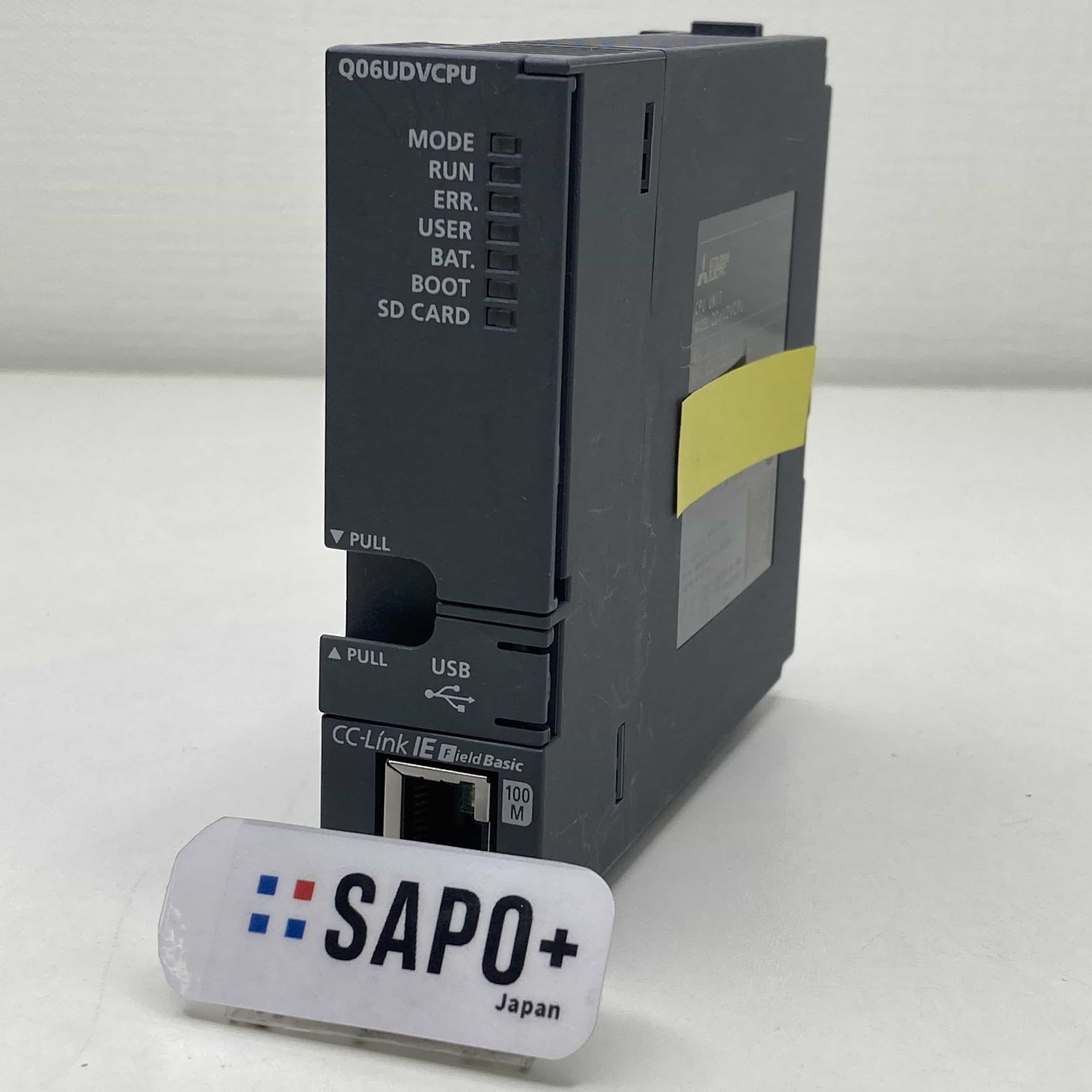 Q06UDVCPU 2018年製 ユニバーサルモデル高速タイプCPU（三菱電機：Qシリーズ・60kステップ） 三菱電機
