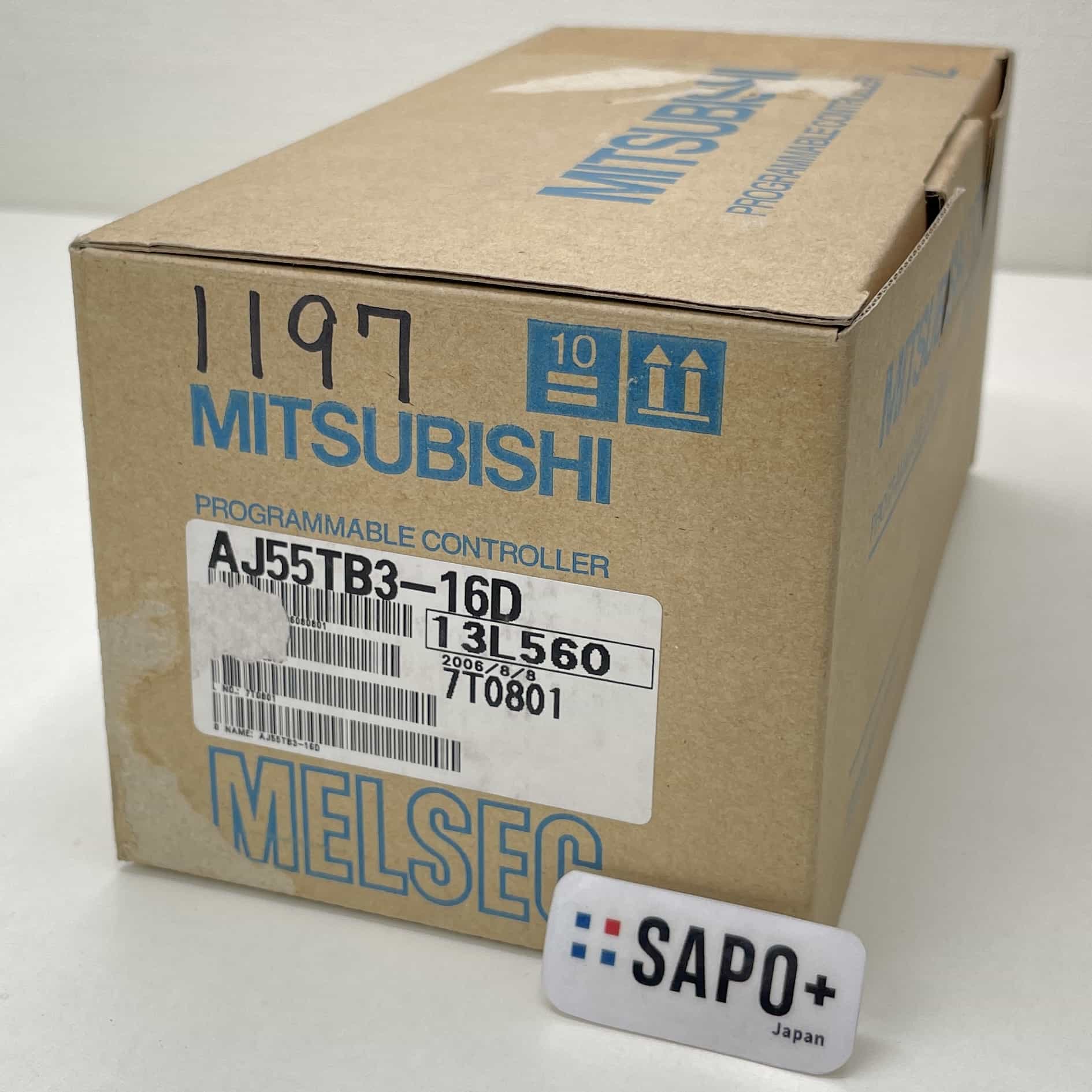AJ55TB3-16D 2006年製 箱ランダム MELSECNET/BリモートI/Oユニット（入力） 三菱電機