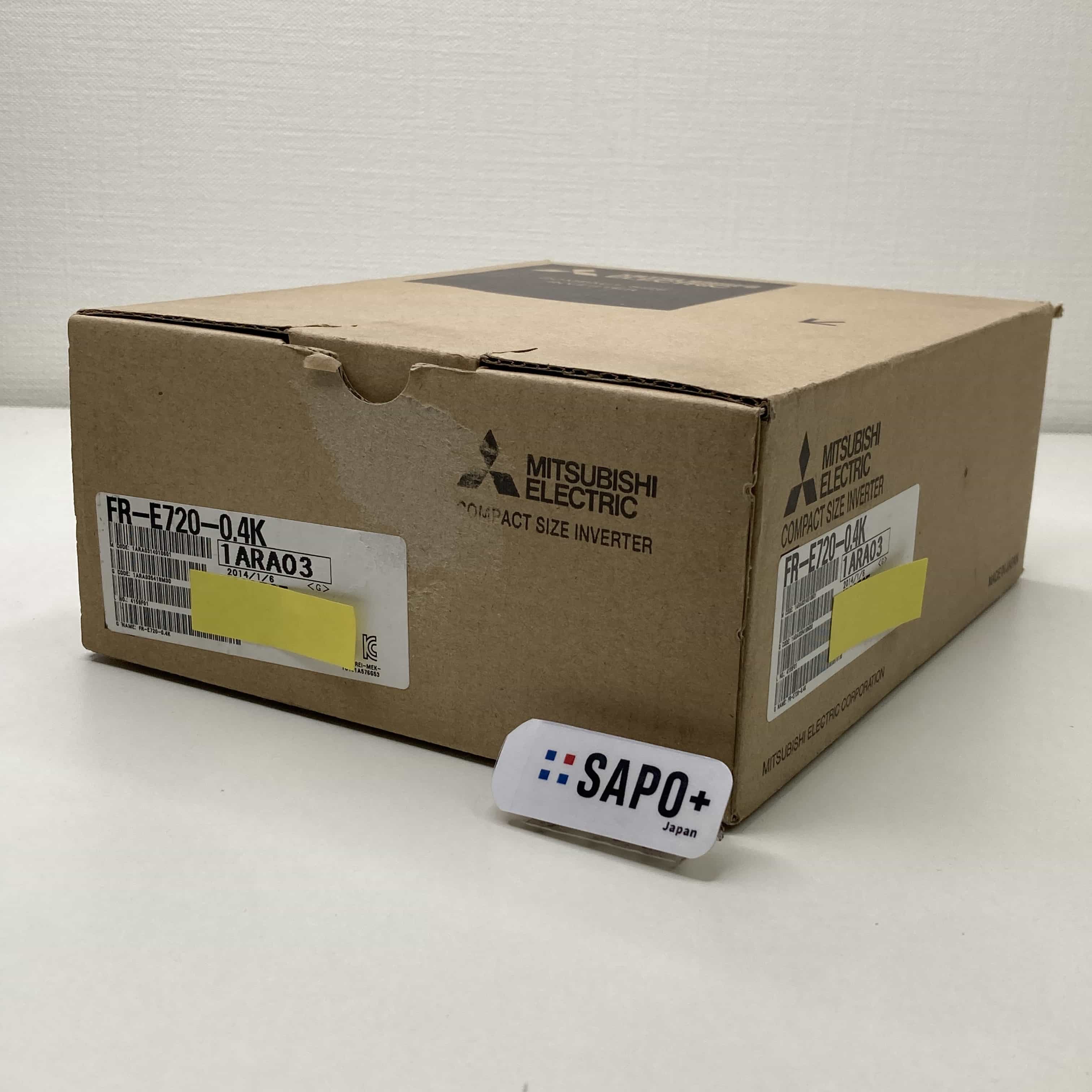 FR-E720-0.4K 2014年製 コンパクト形インバータ（三菱電機：FREQROL-E700シリーズ 0.4kW） 三菱電機