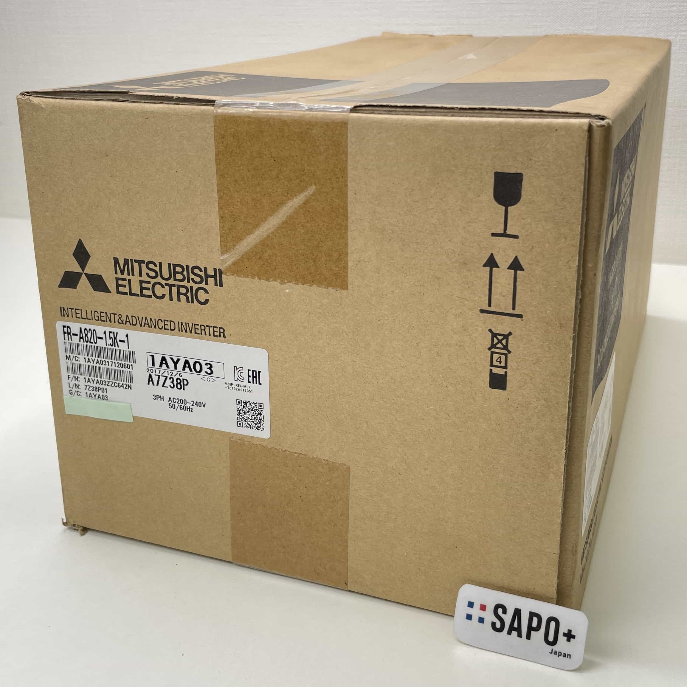 FR-A820-1.5K-1 2017年製 インバータ 三菱電機