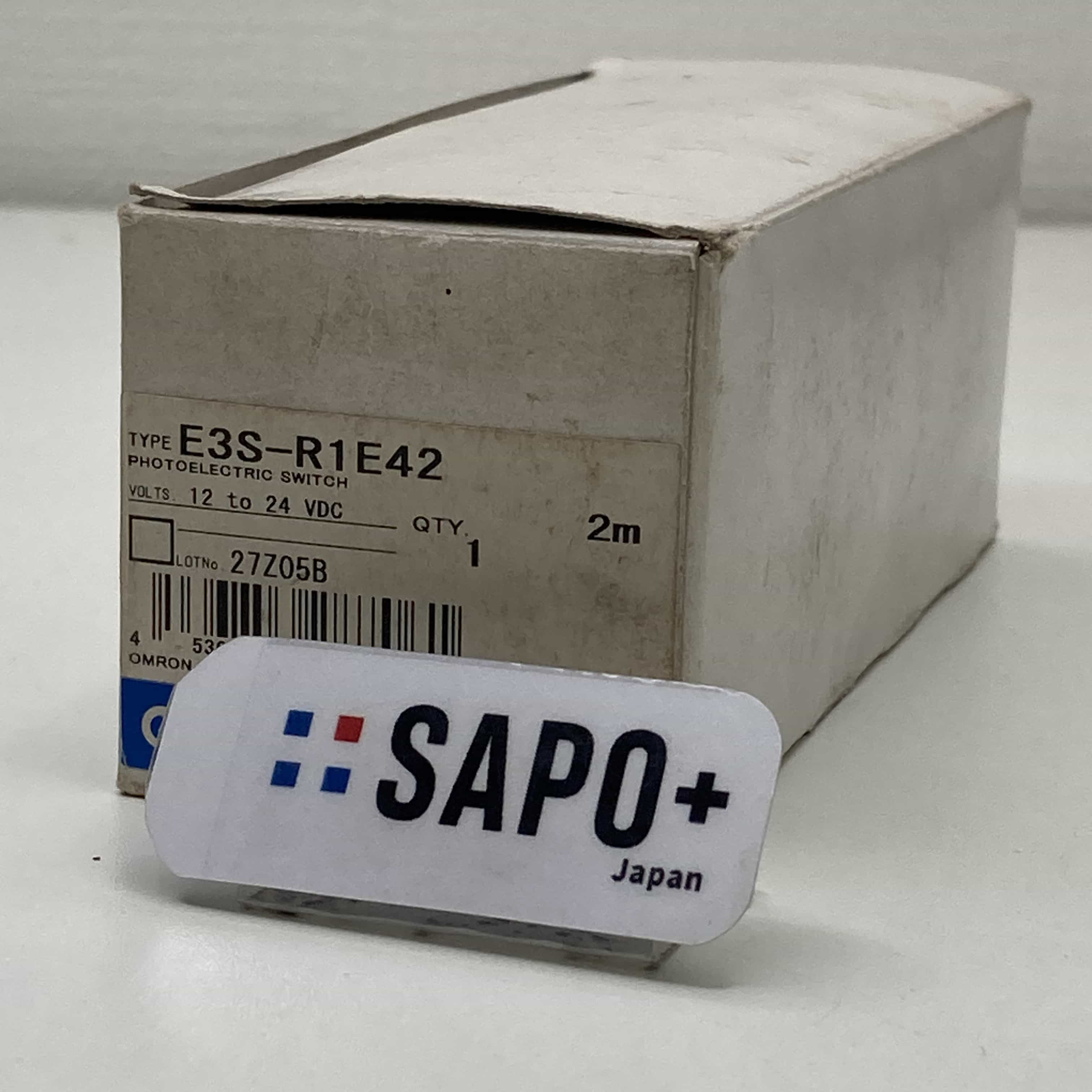 E3S-R1E42 アンプ内蔵形光電センサ（オムロン：回帰反射形・透明体検出） オムロン