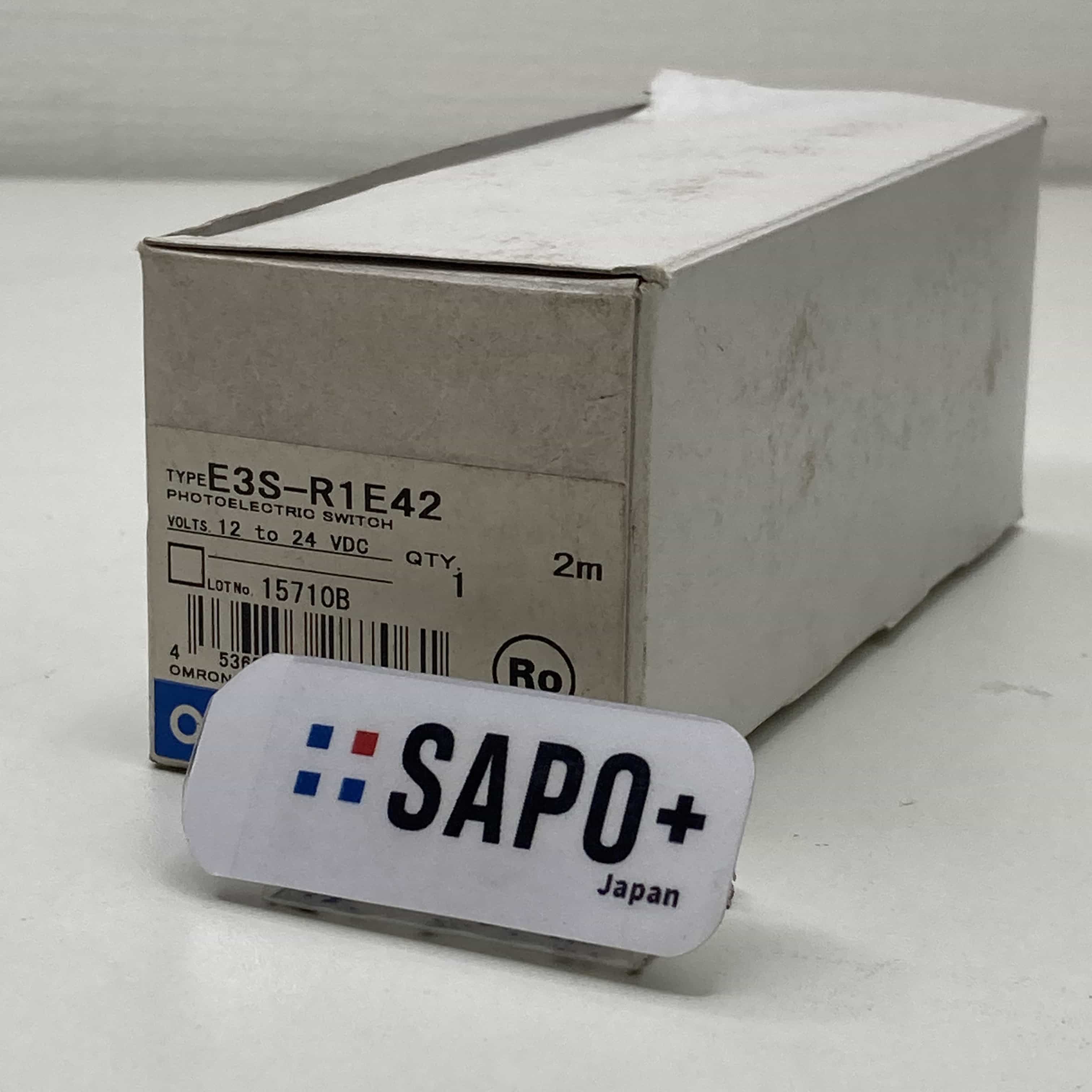 E3S-R1E42 アンプ内蔵形光電センサ（オムロン：回帰反射形・透明体検出） オムロン