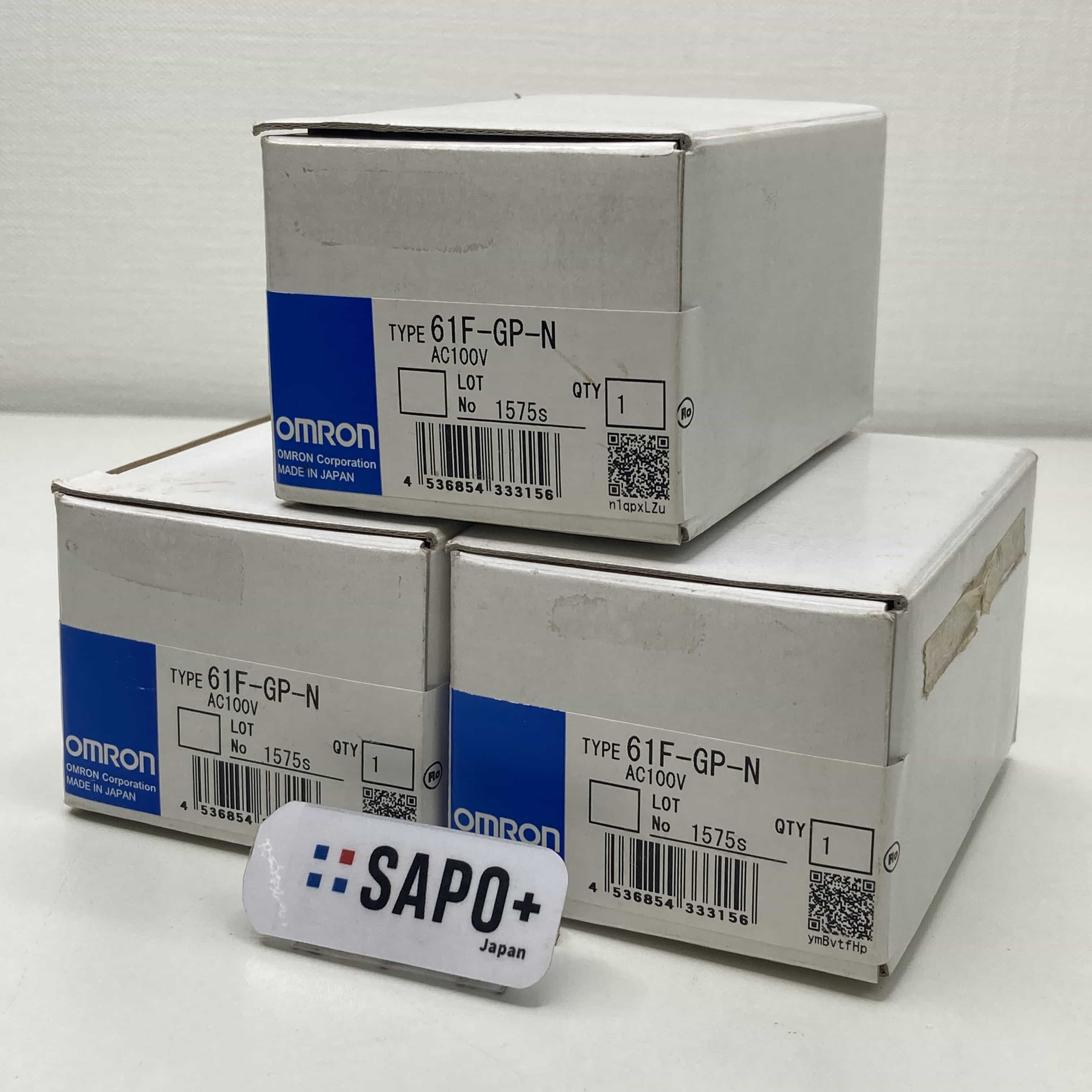61F-GP-N (3個セット) フロートなしスイッチ（オムロン：プラグインタイプ） オムロン