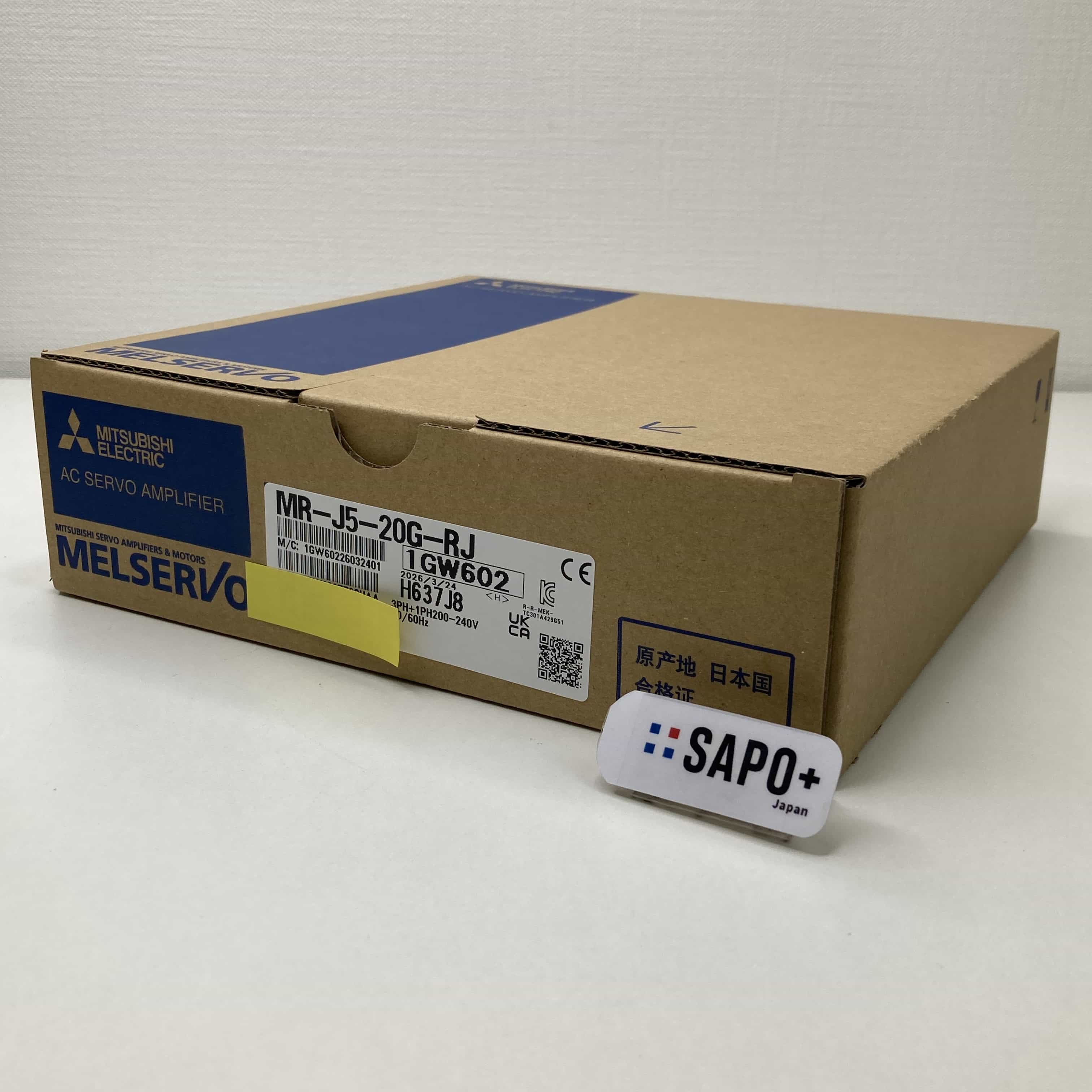 MR-J5-20G-RJ 2026年製 ACサーボアンプ（MELSERVO-J5シリーズ：200W・EtherCAT対応） 三菱電機