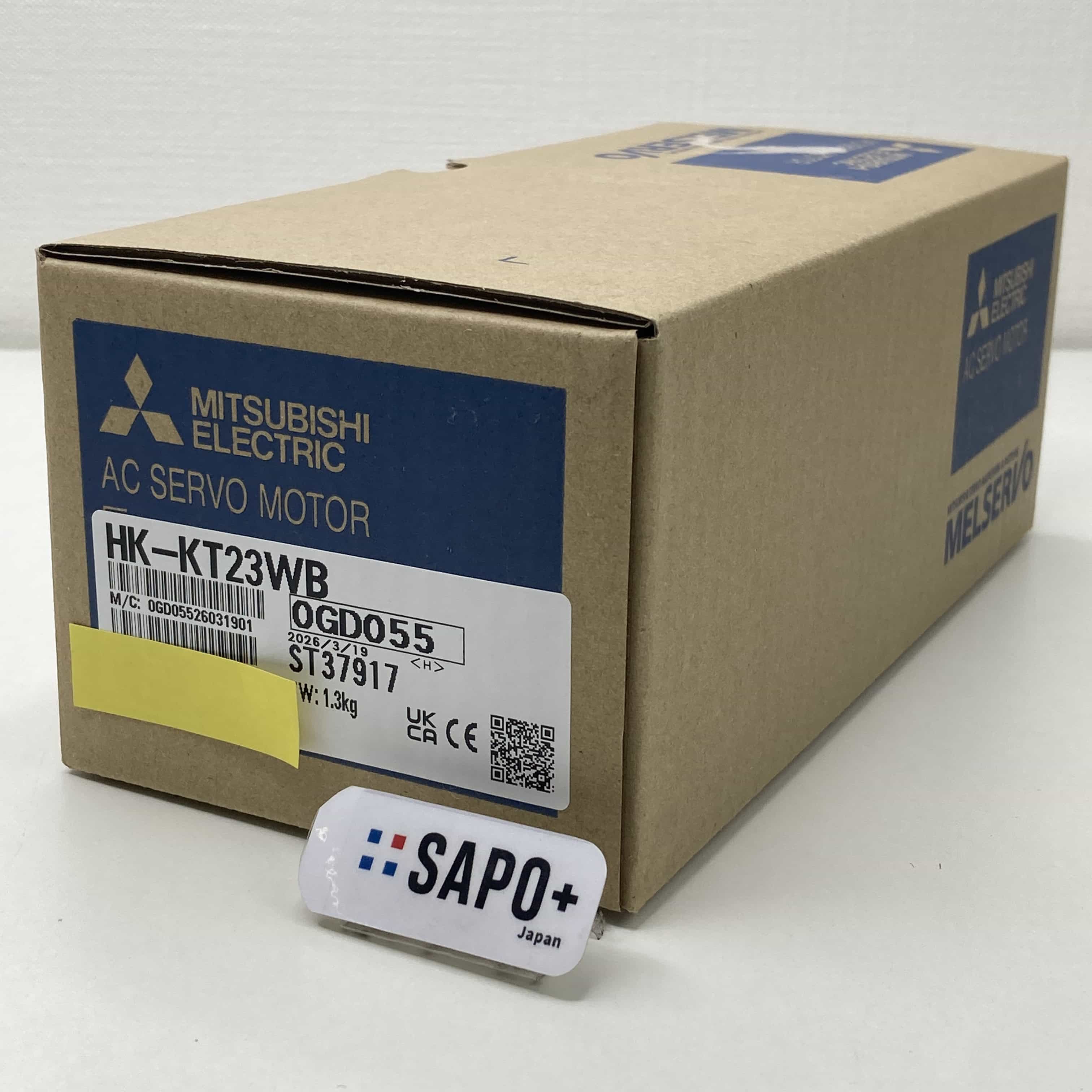 HK-KT23WB 2026年製 ACサーボモータ（HK-KTシリーズ：低慣性・小容量・電磁ブレーキ付） 三菱電機