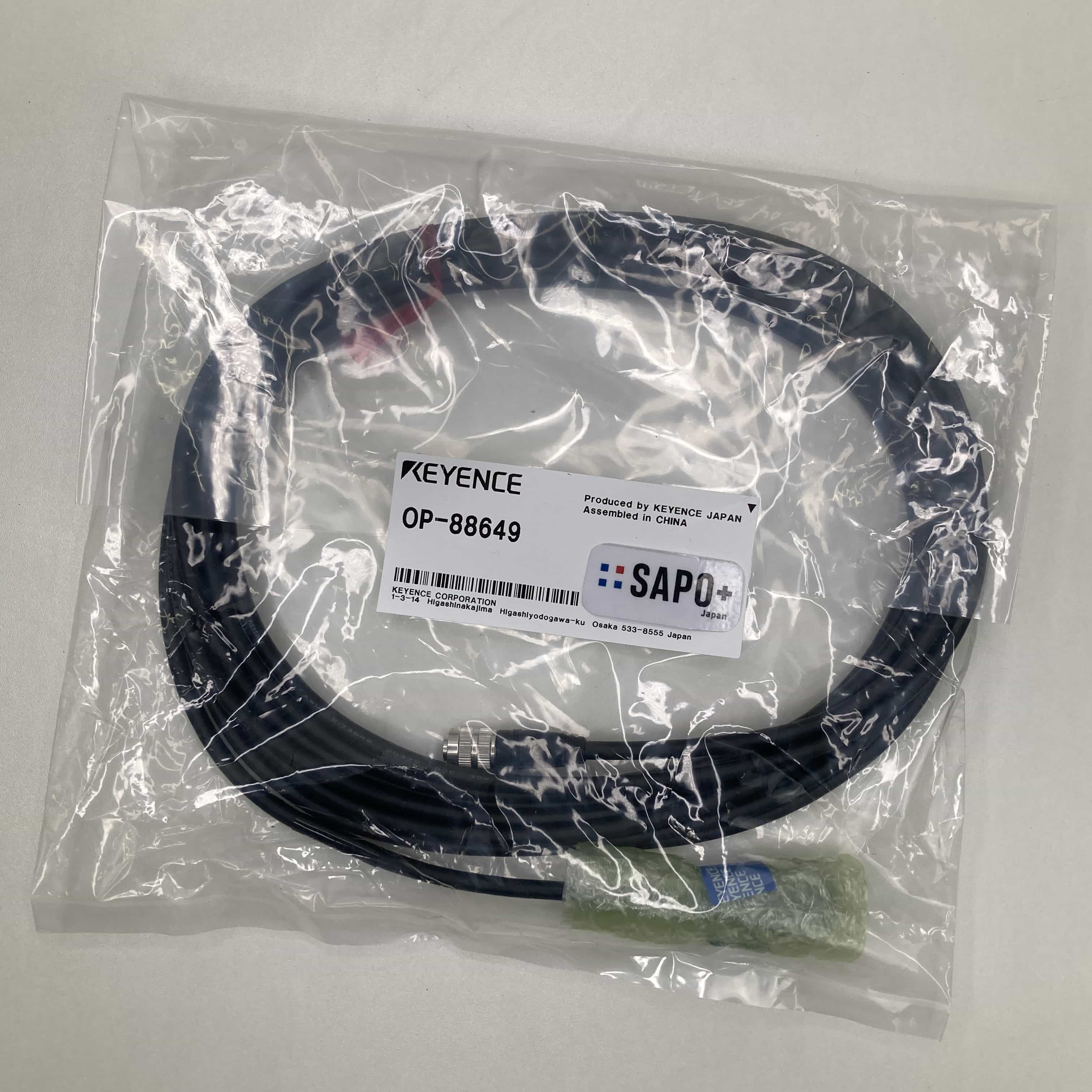 OP-88649 画像センサ専用電源ケーブル（キーエンス：IV4シリーズ用） キーエンス