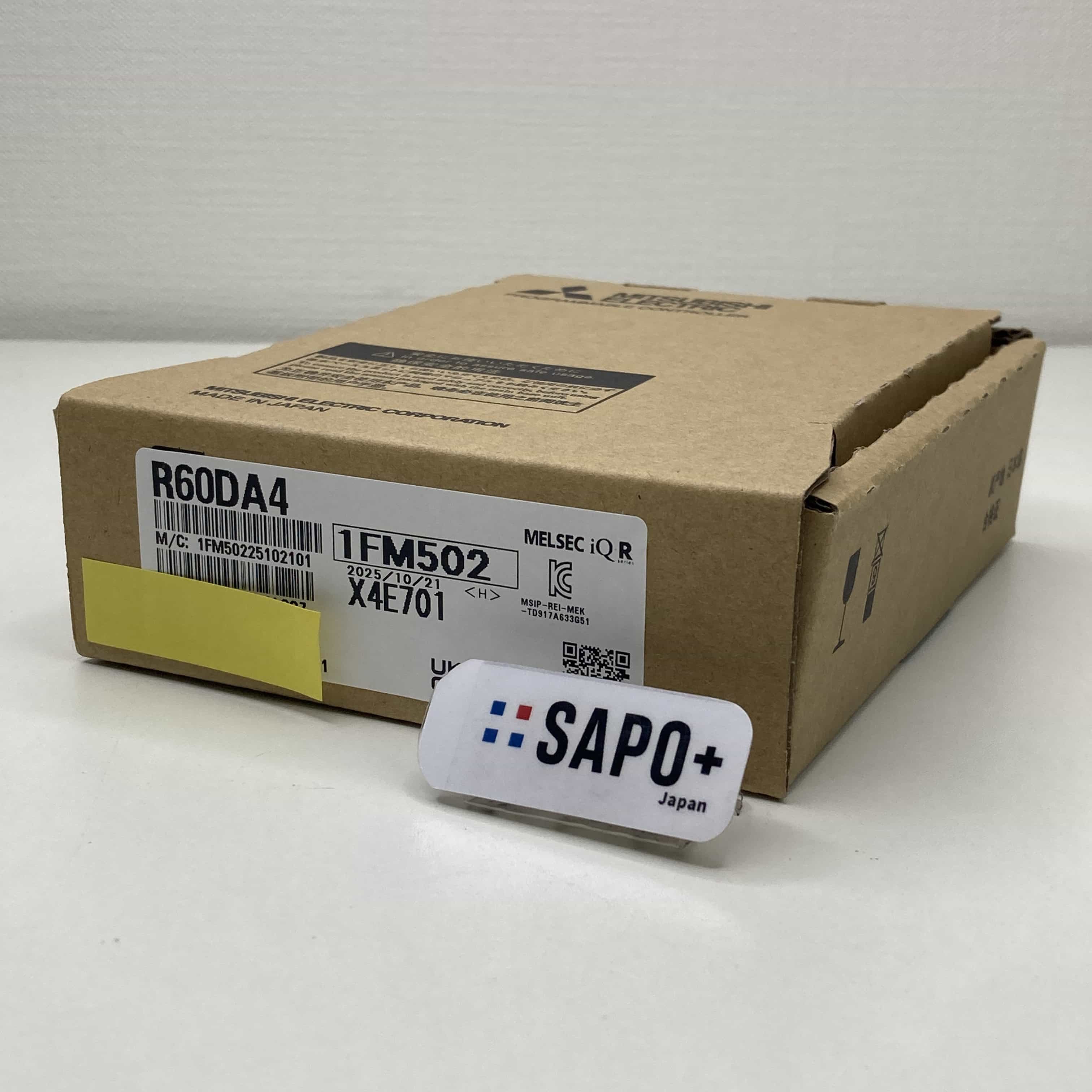 R60DA4 2025年製 デジタル－アナログ変換ユニット（iQ-Rシリーズ：4チャンネル） 三菱電機