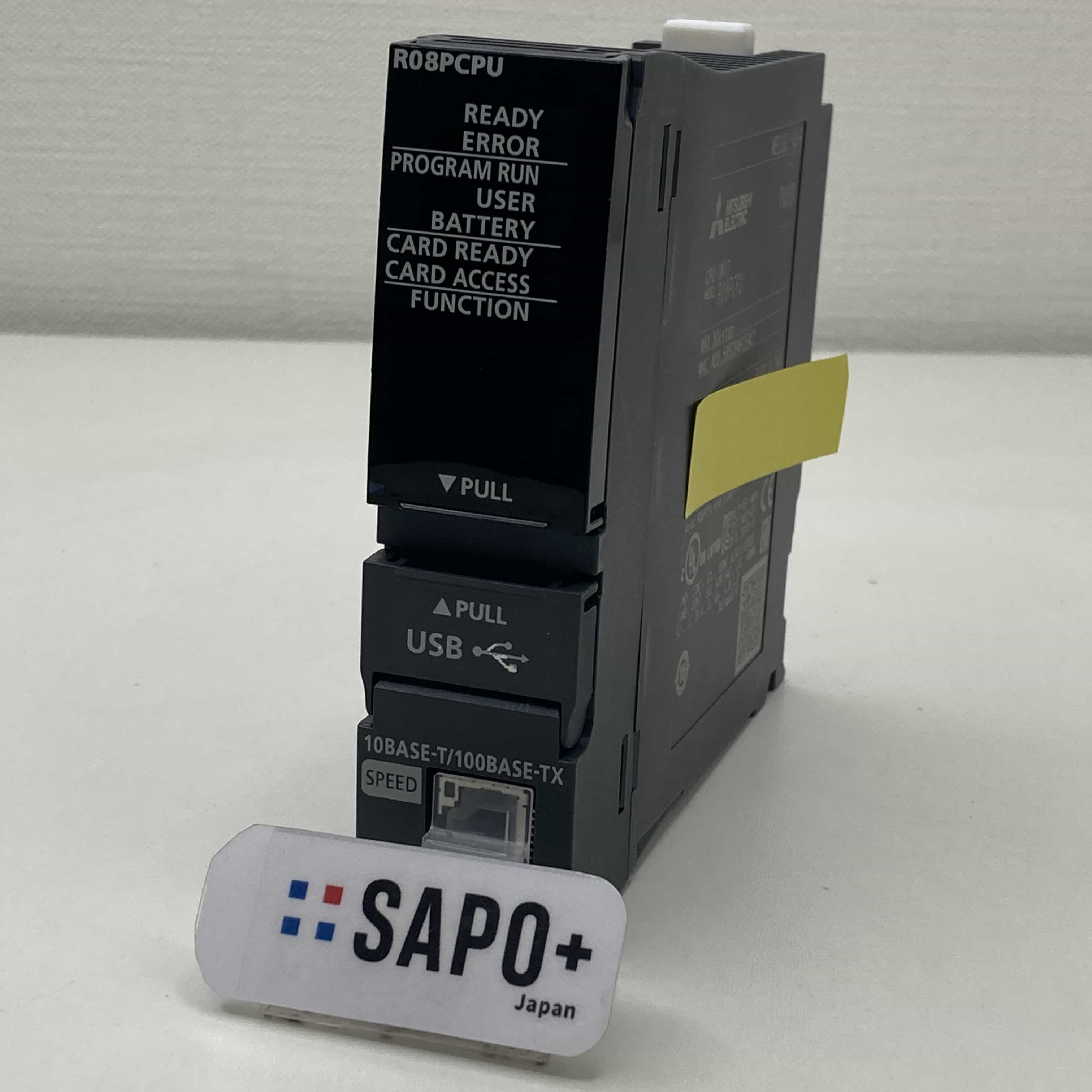 R08PCPU 2019年製 初期化済 プロセスCPUユニット（iQ-Rシリーズ：80kステップ） 三菱電機